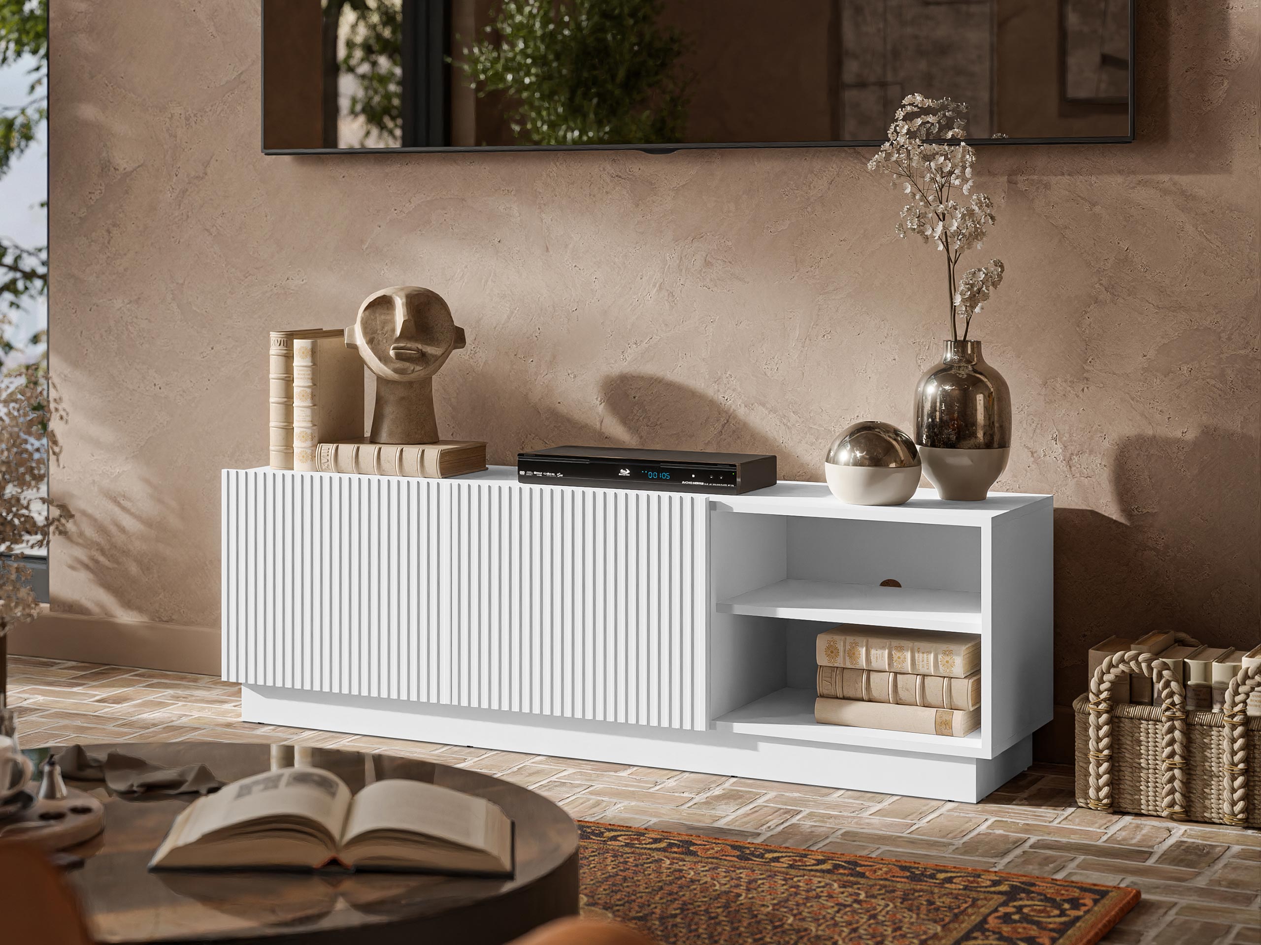 Mueble TV Lauror (Blanco)