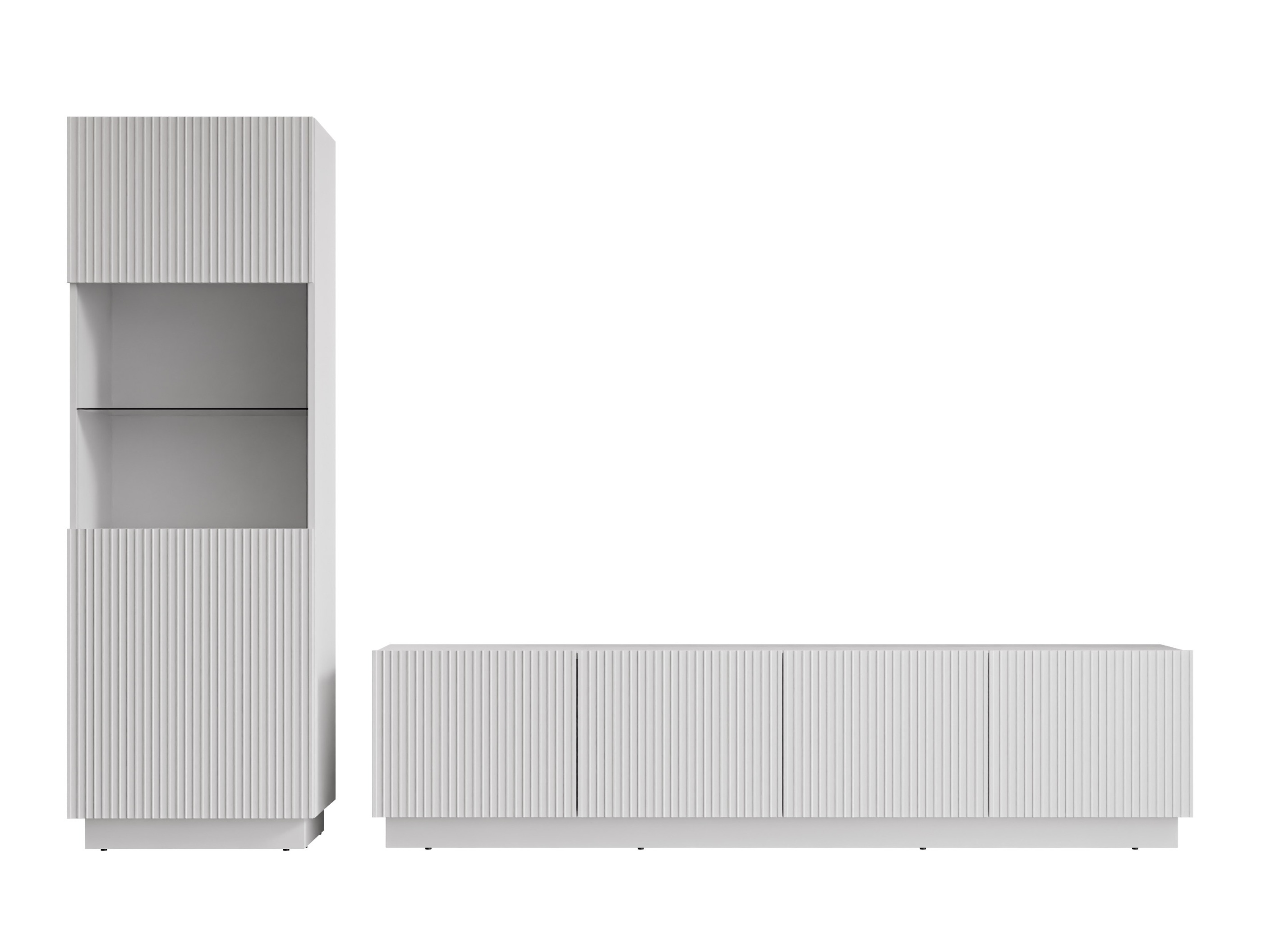 Conjunto de salón Lingua (Blanco)