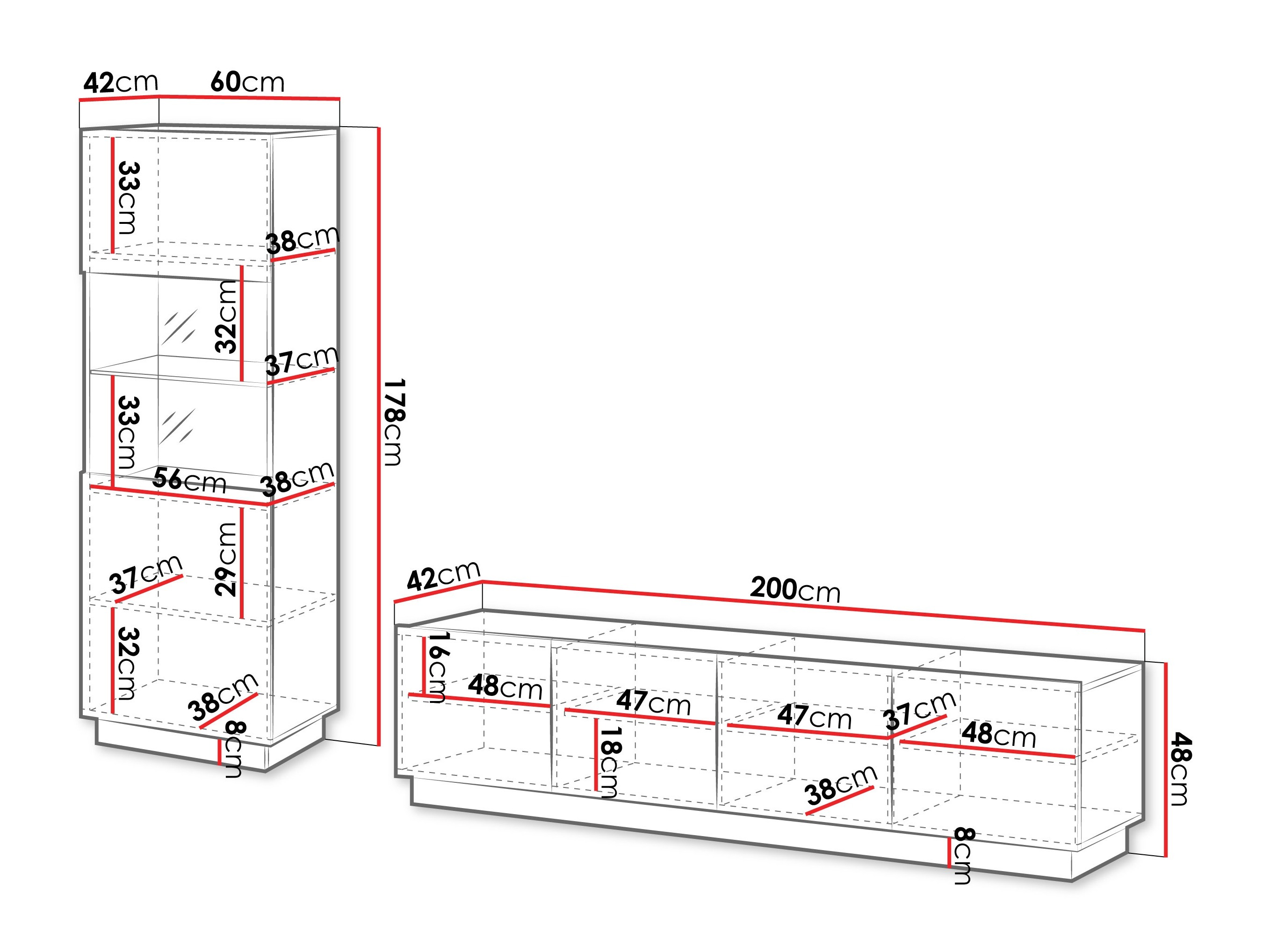 Conjunto de salón Lingua (Blanco)