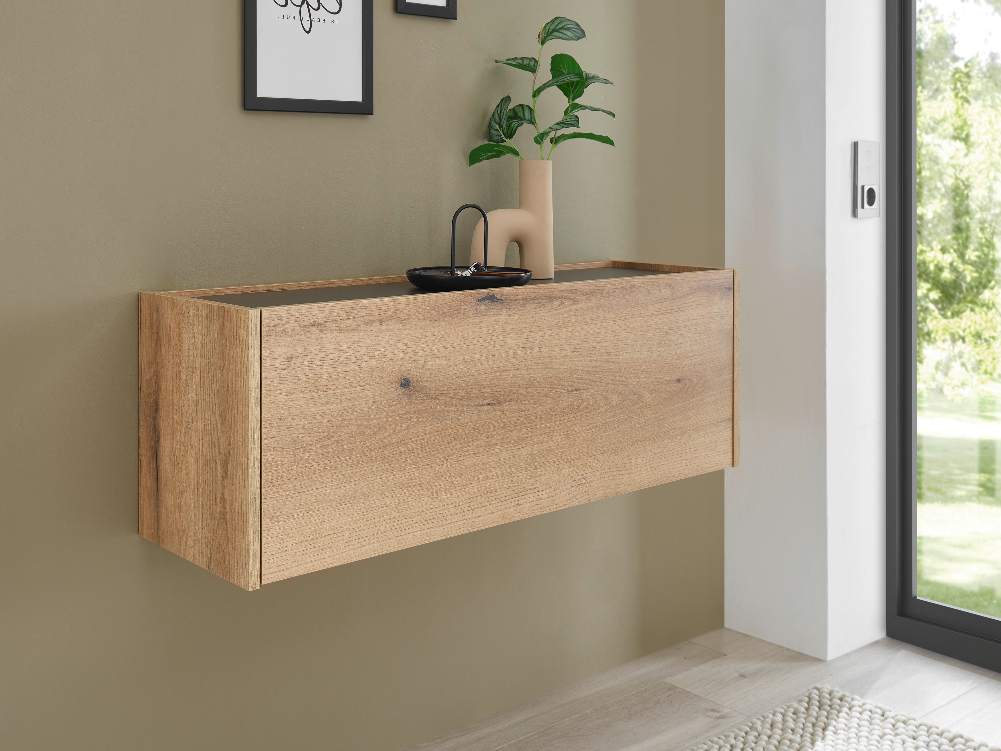 Armario de pared Elbsori 109 (Roble)