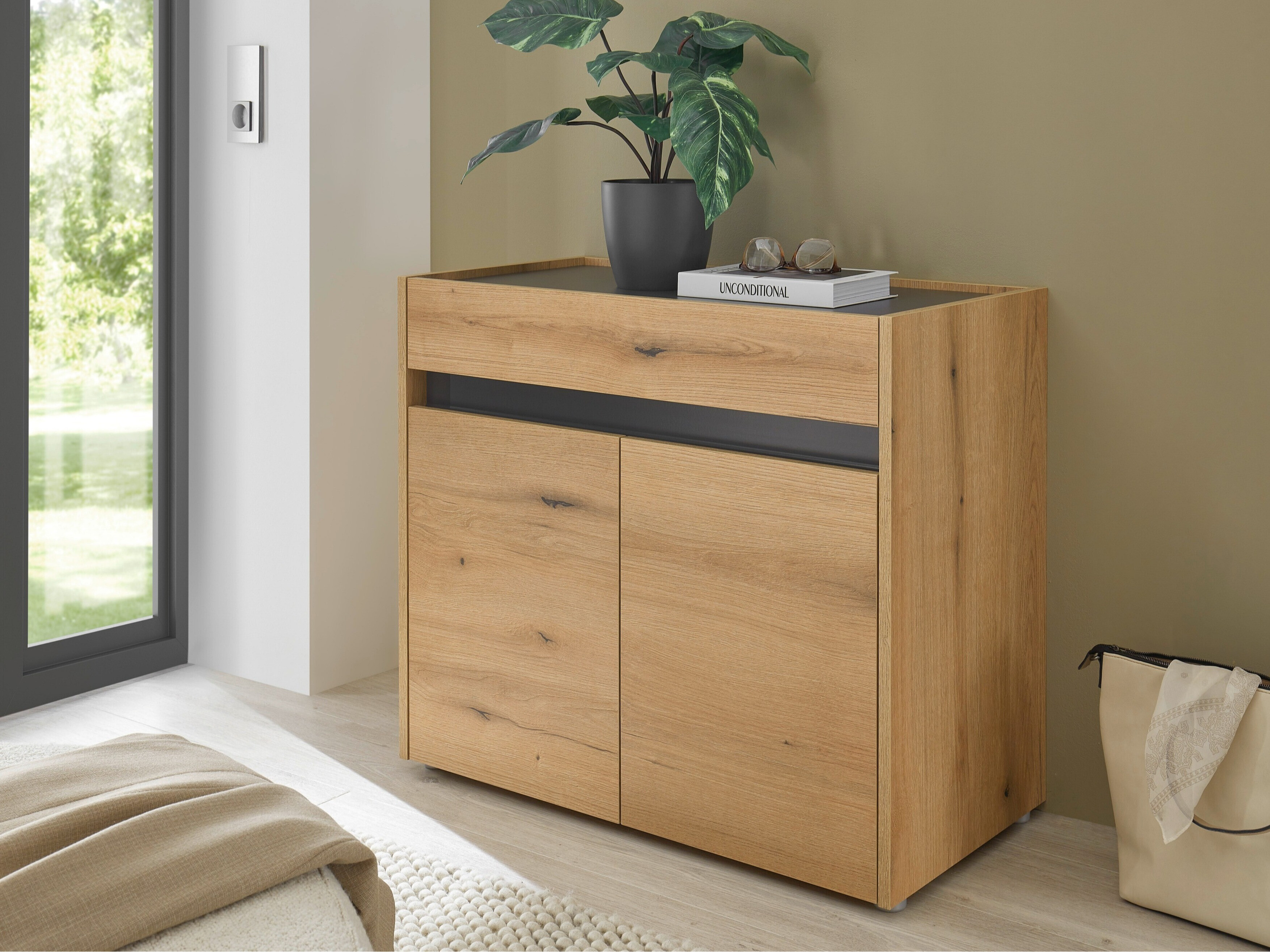 Cómoda Elbsori 110 (Roble)