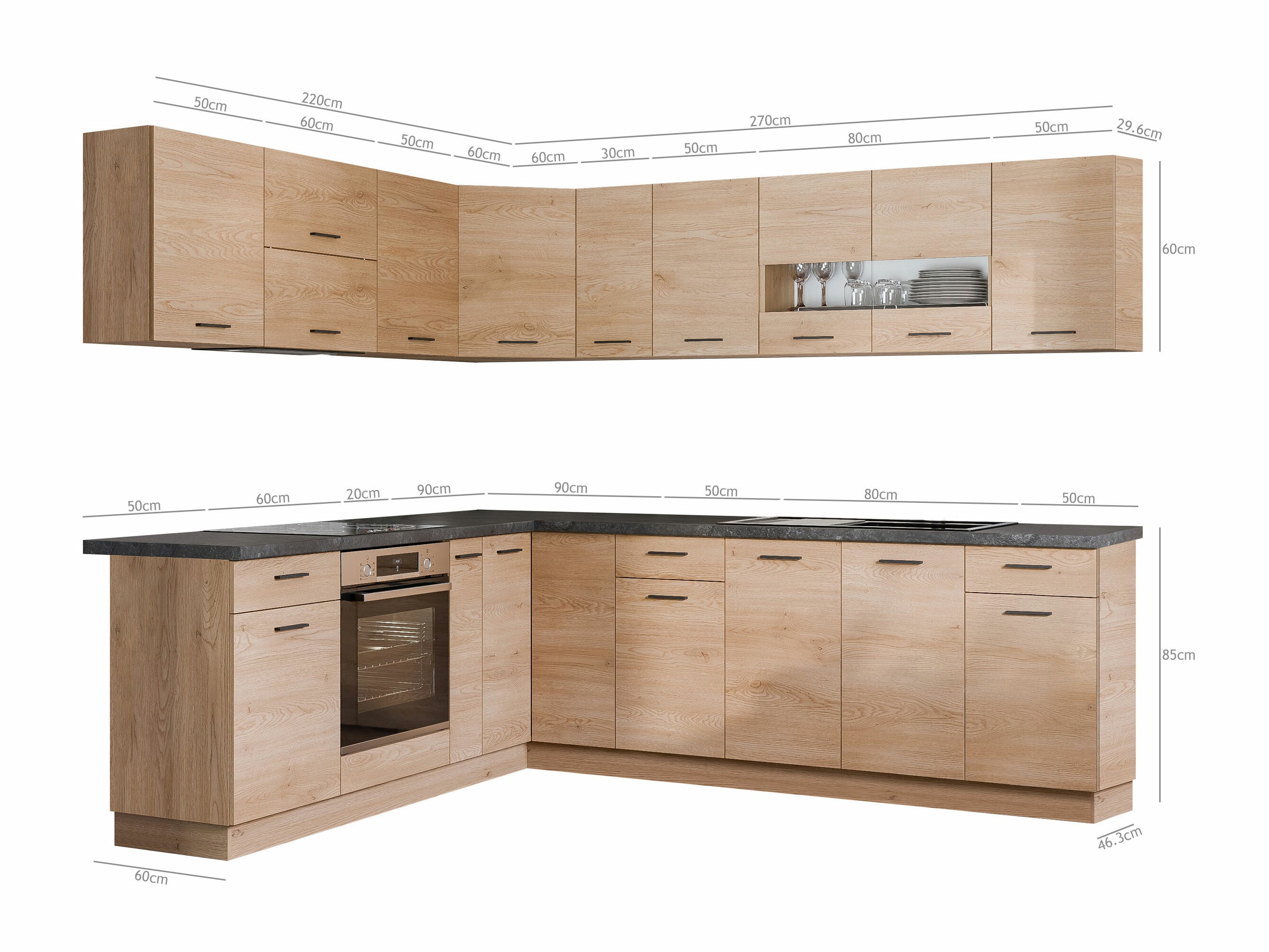 Conjunto de cocina modular Ati Torro 132