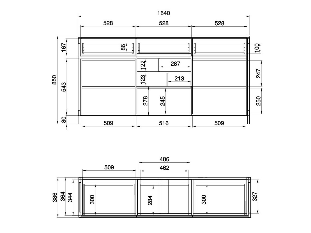 Conjunto para oficina en casa Fermaru 116 (Blanco + Roble)