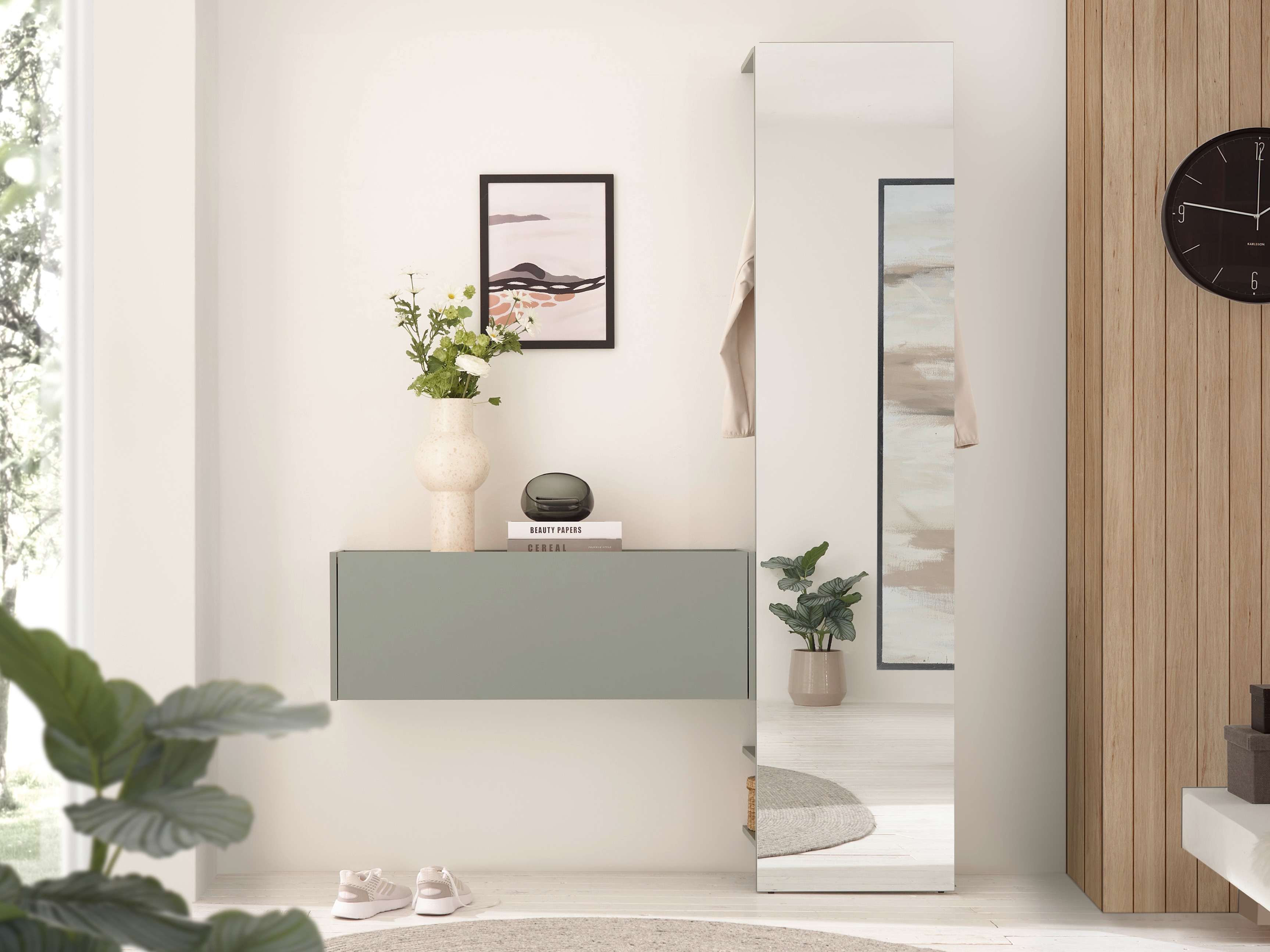 Conjunto para recibidor Elbsori 166 (Verde)