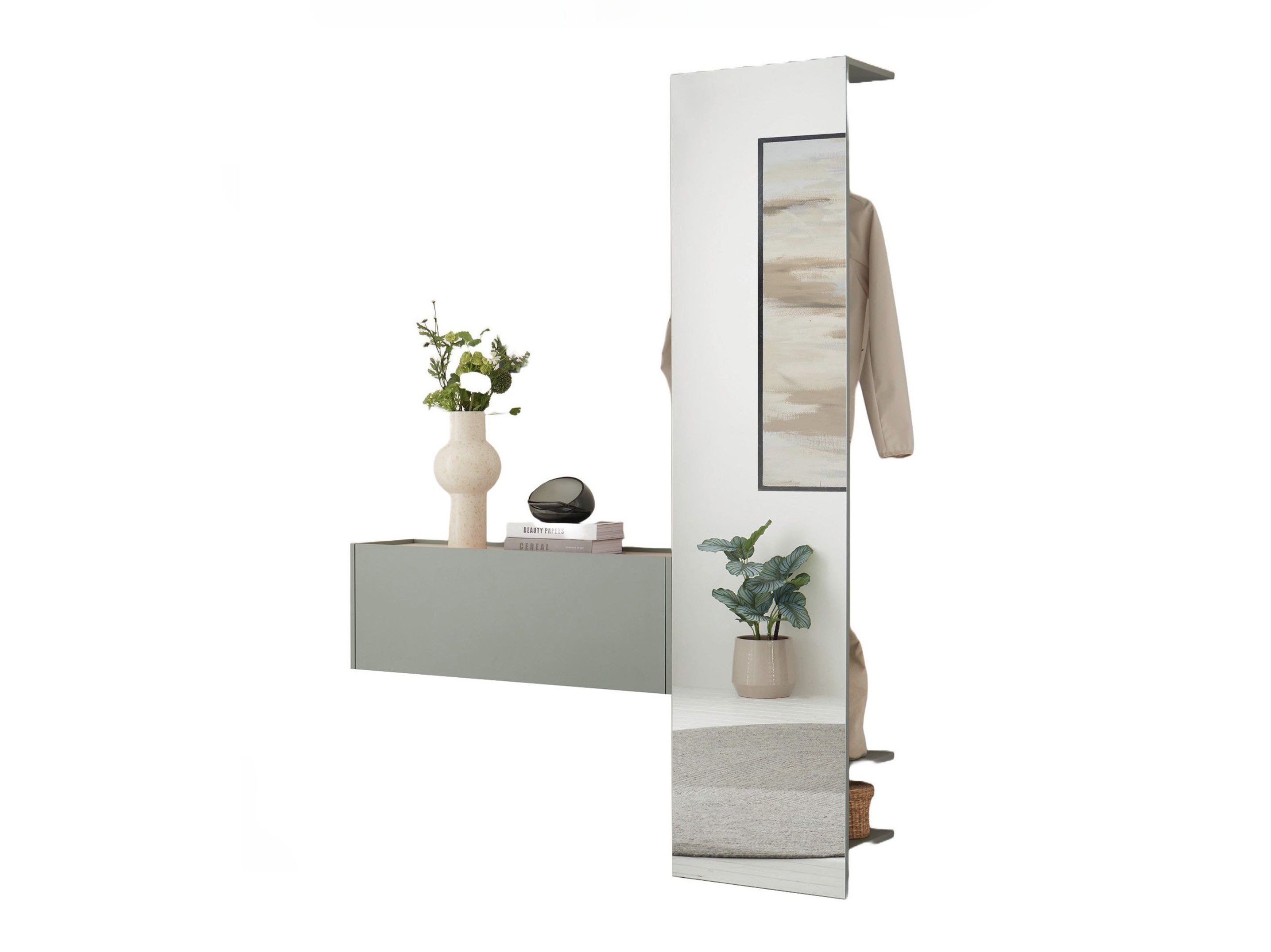 Conjunto para recibidor Elbsori 166 (Verde)