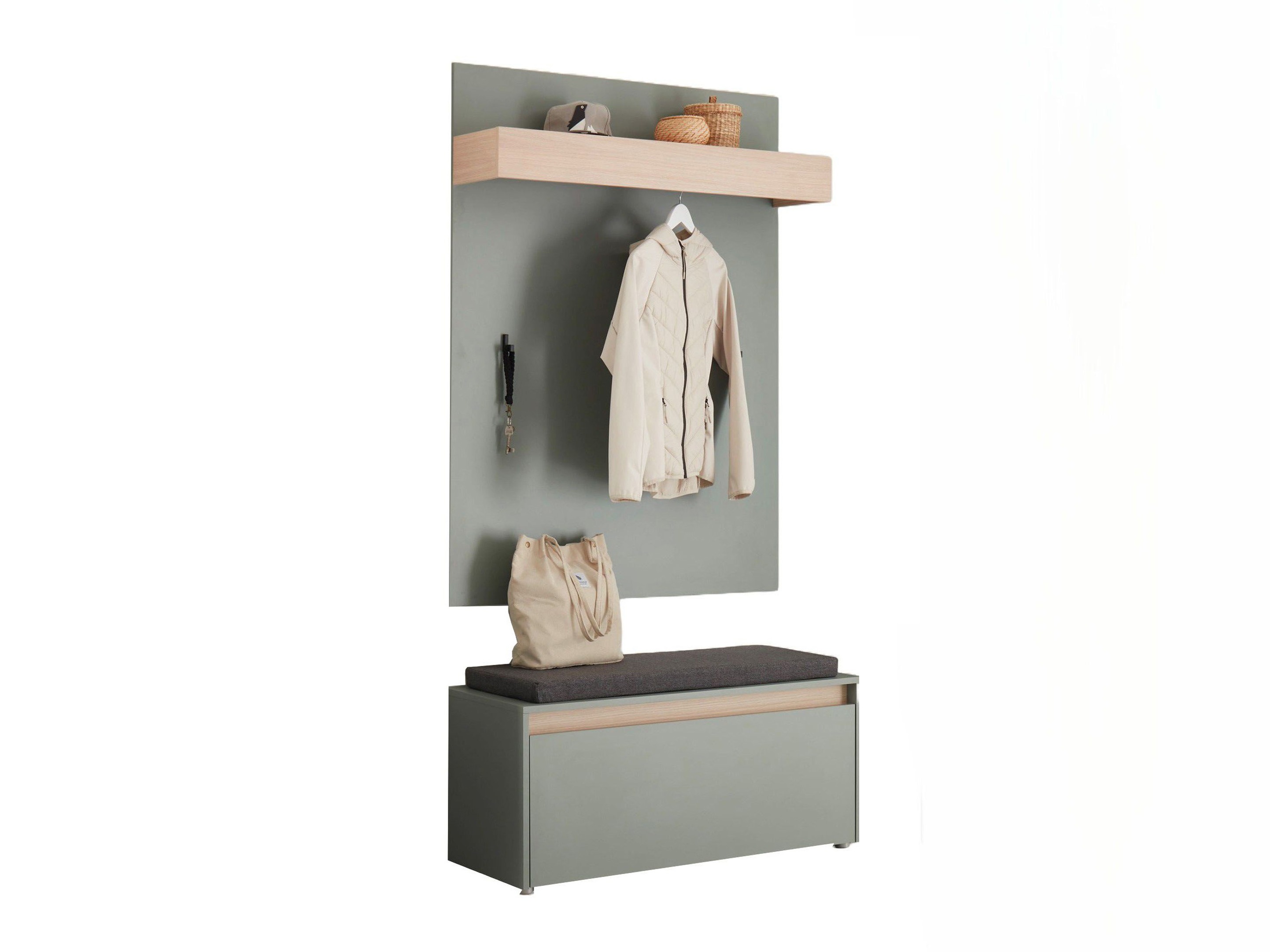 Conjunto para recibidor Elbsori 167 (Verde)