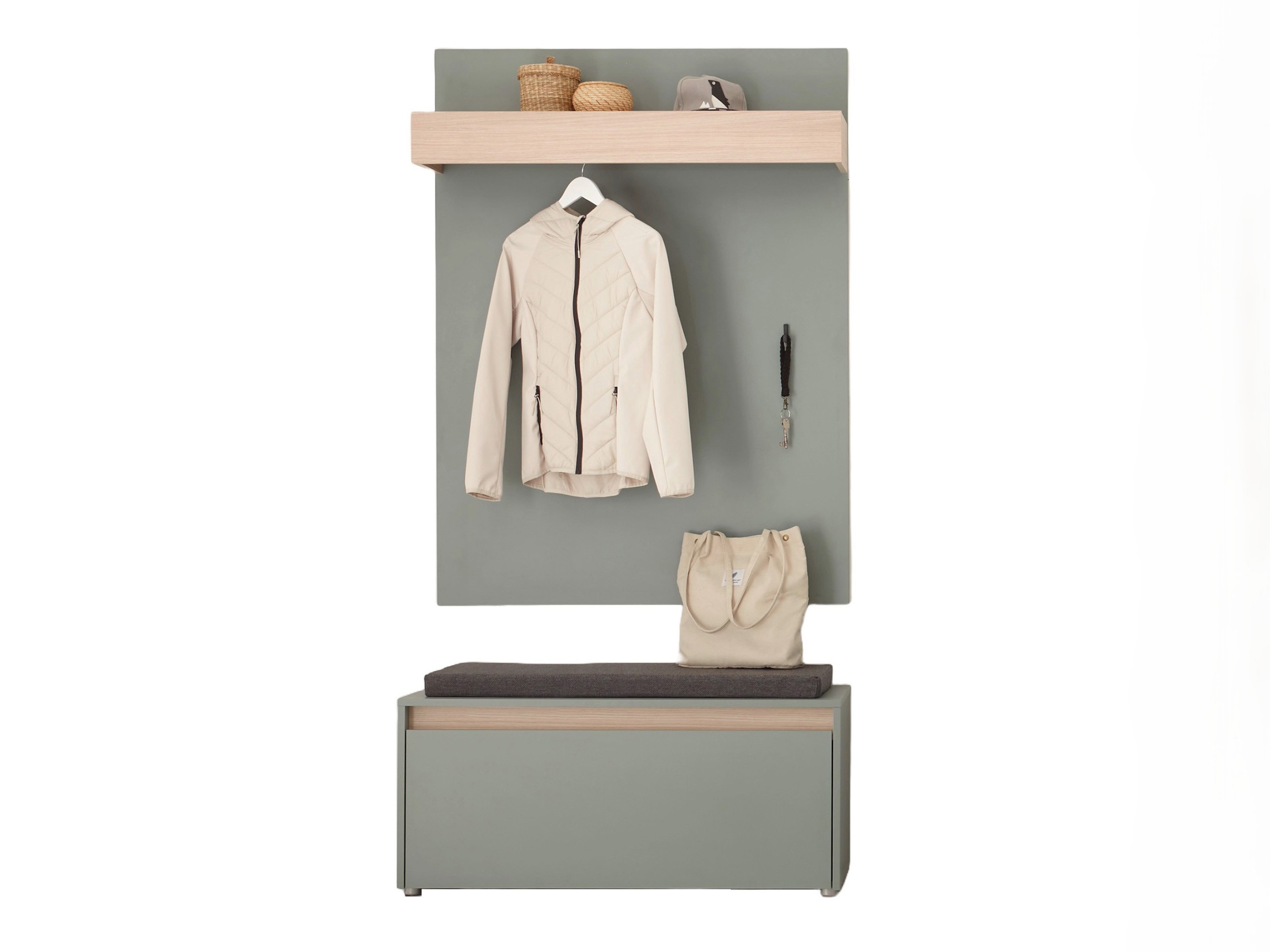 Conjunto para recibidor Elbsori 167 (Verde)