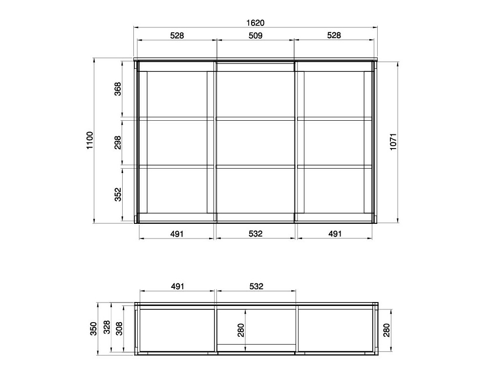 Conjuntos de muebles Fermaru 114 (Blanco + Roble)