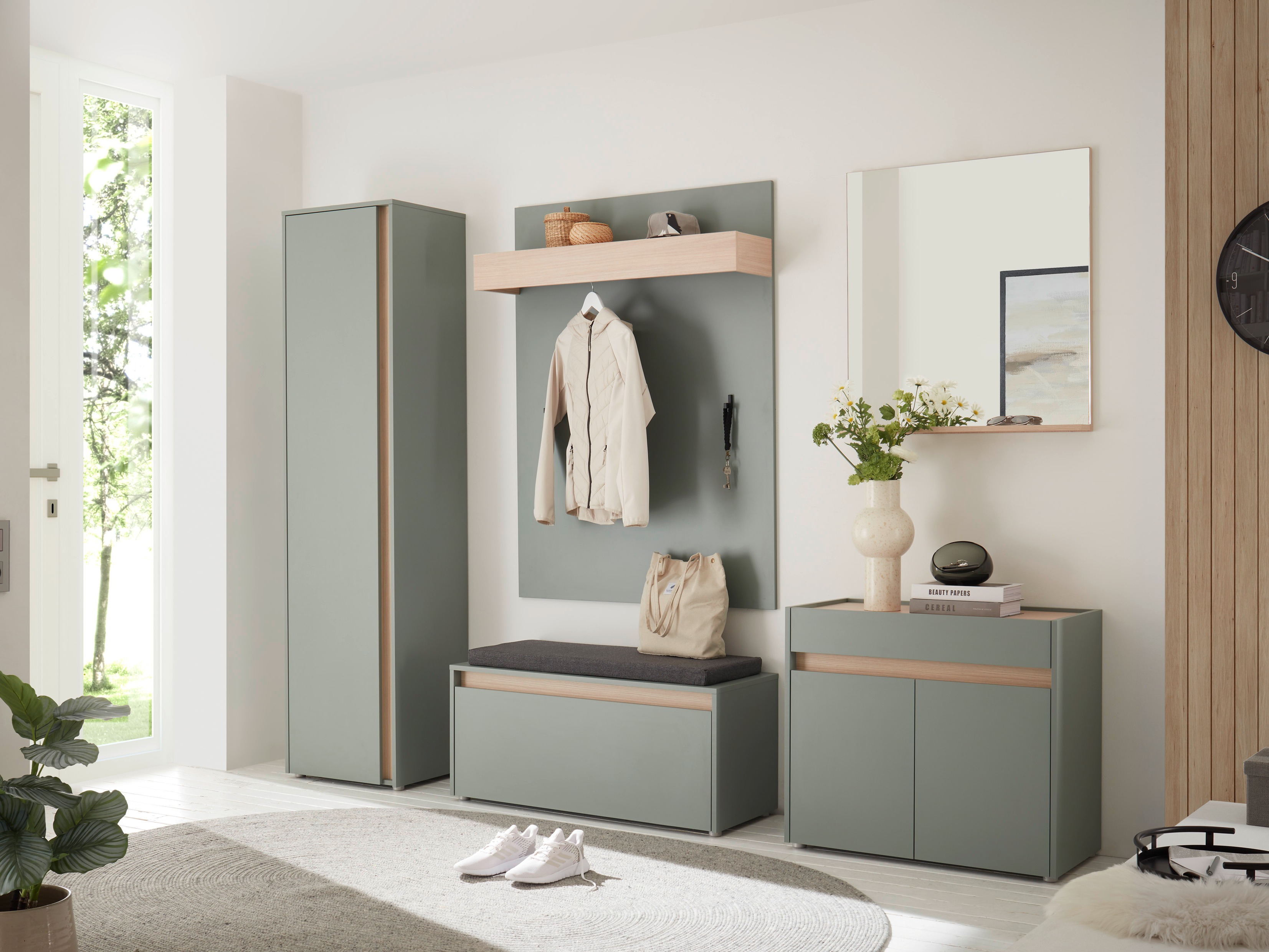 Perchero Elbsori 162 (Verde)