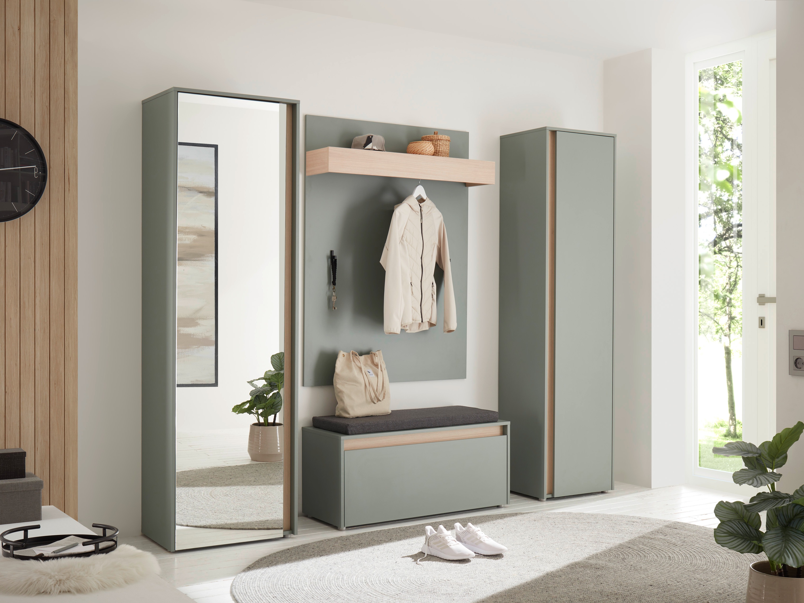 Conjunto para recibidor Elbsori 169 (Verde)