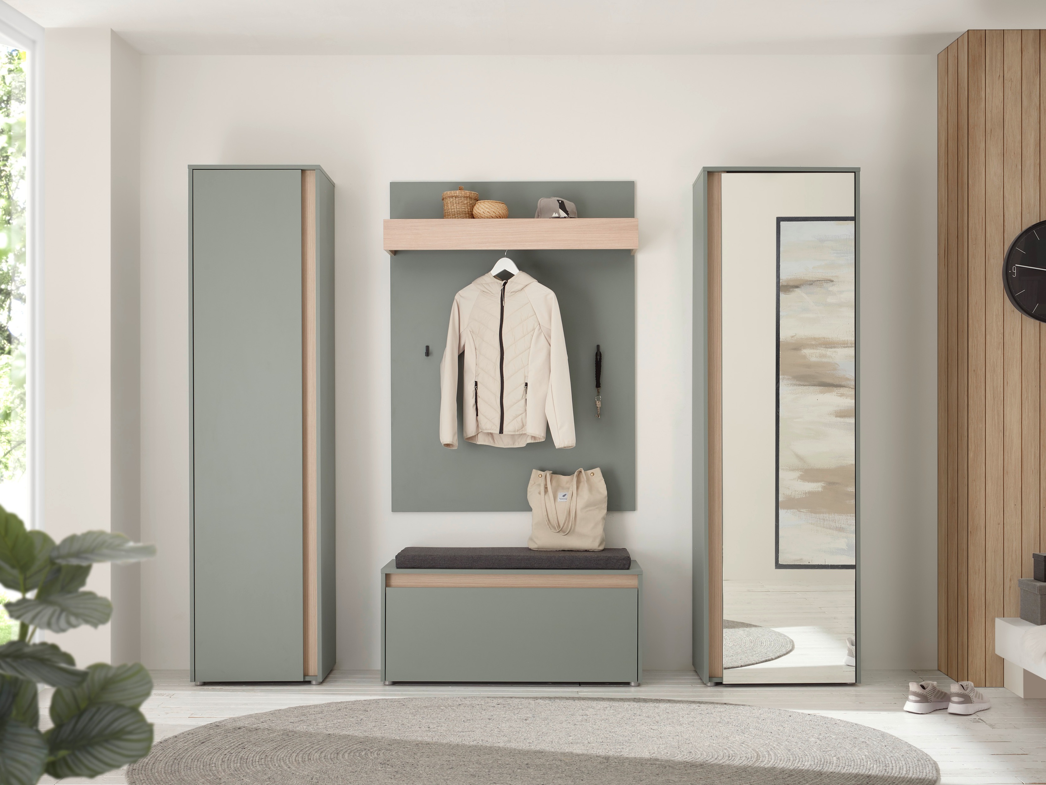 Conjunto para recibidor Elbsori 169 (Verde)