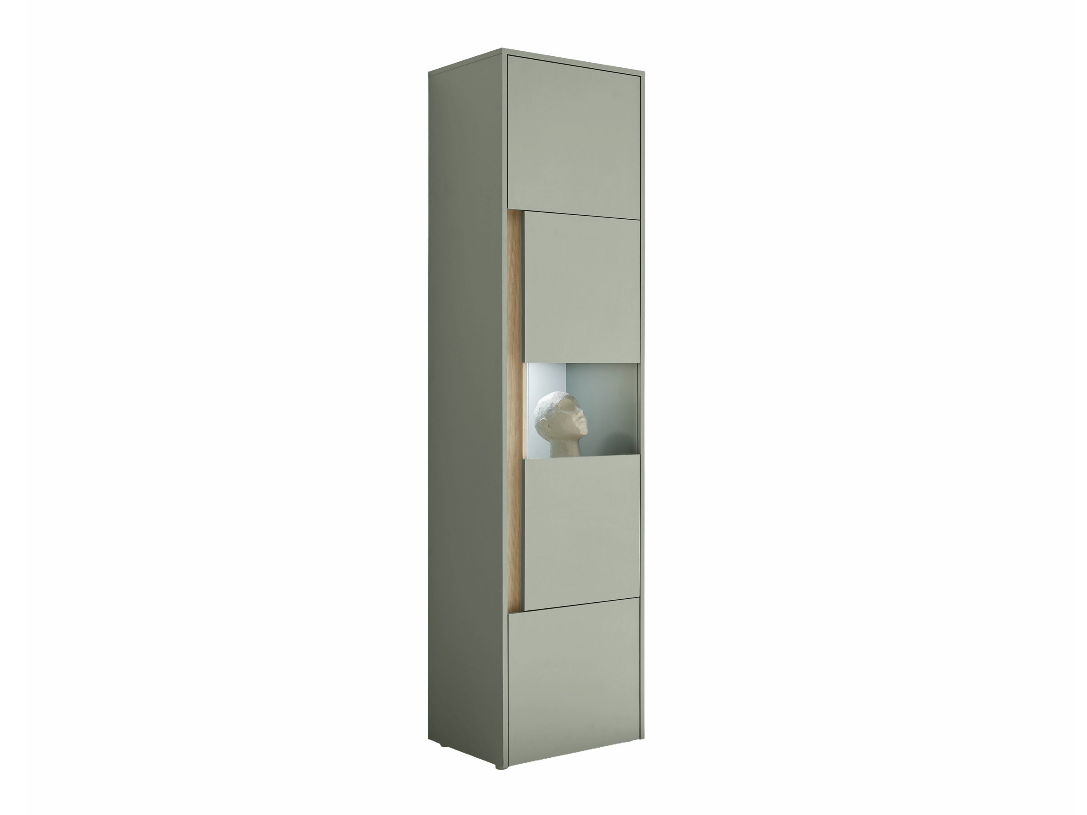 Estantería Elbsori 100 (Verde + Roble)