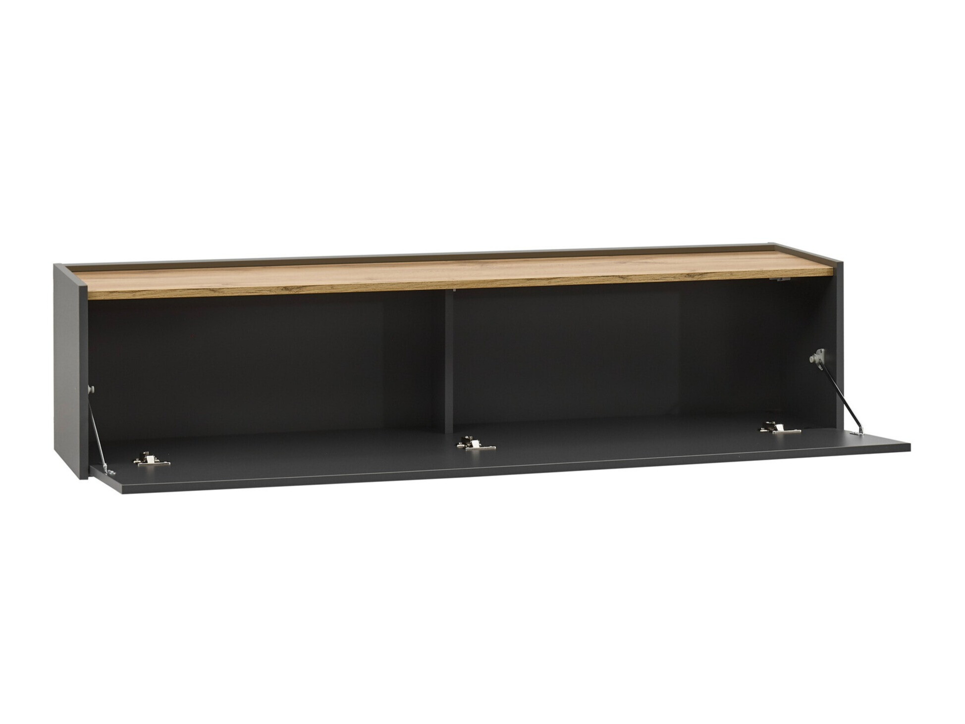Mueble TV Elbsori 108 (Antracita + Roble wotan)