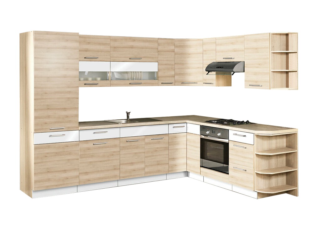 Conjunto de cocina modular Mode Beech 126