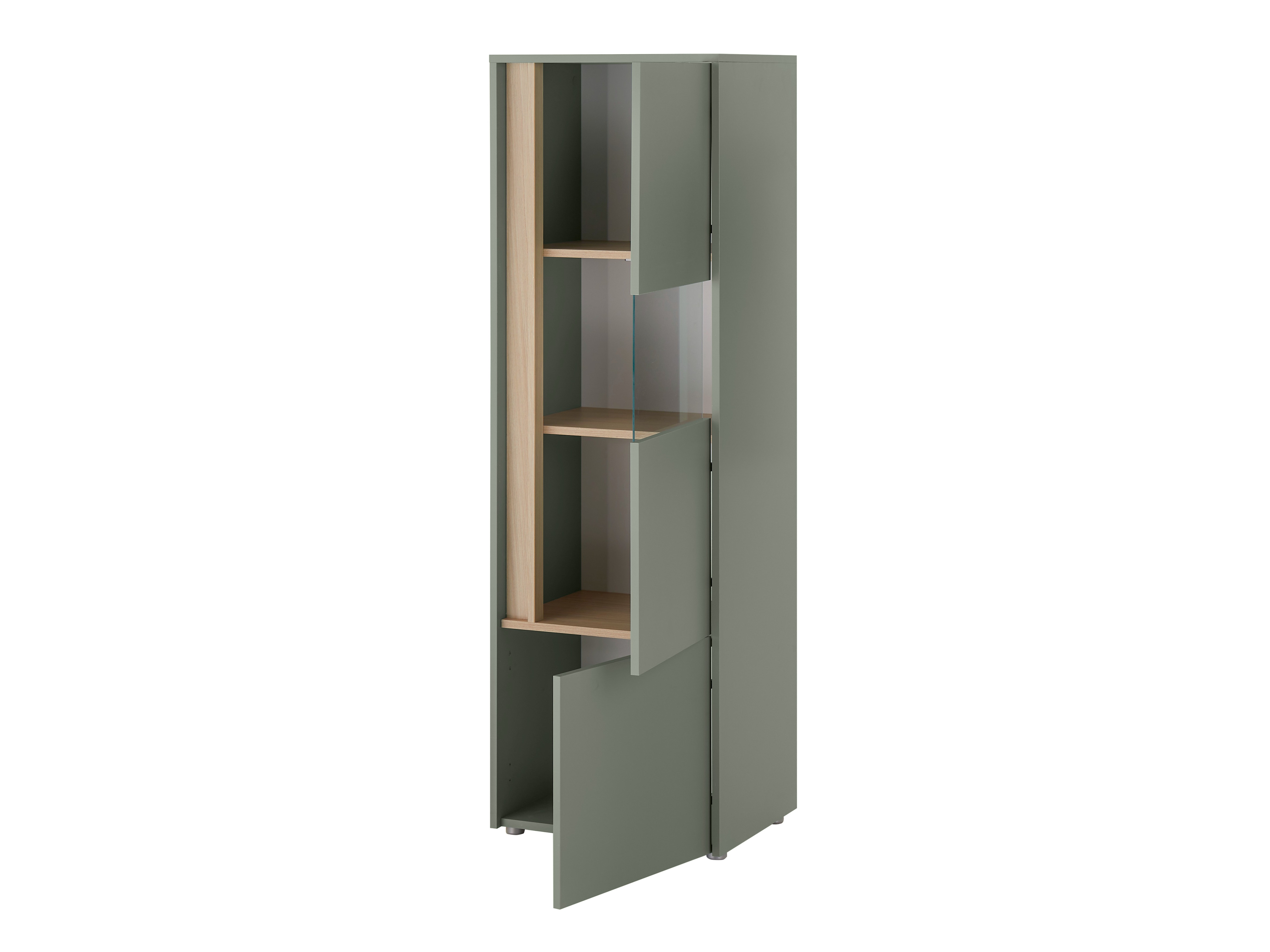 Conjunto de salón Elbsori 122 (Verde + Roble)