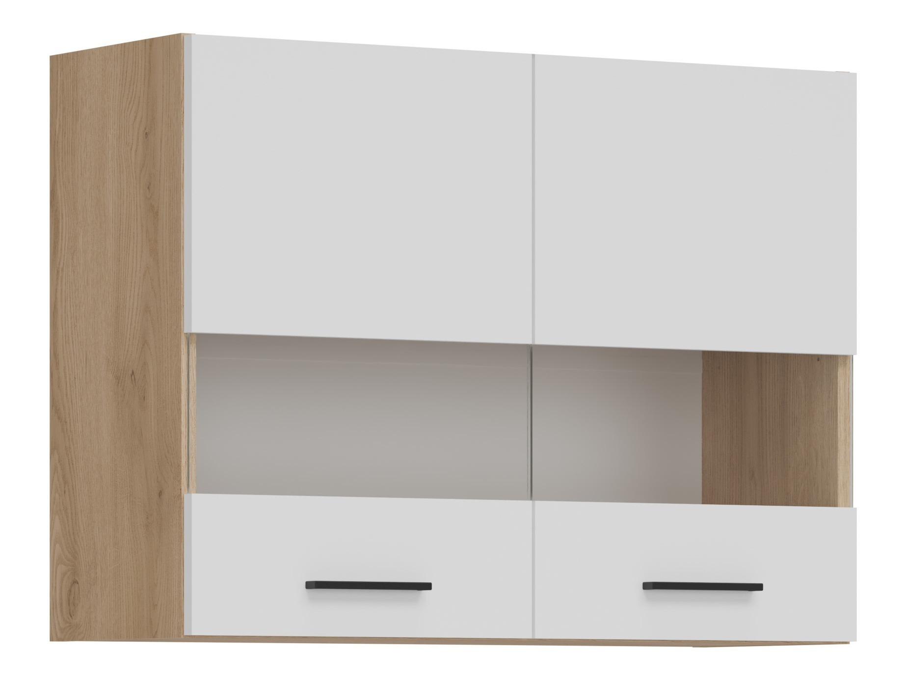 Conjunto de cocina modular Ati White Grey 117