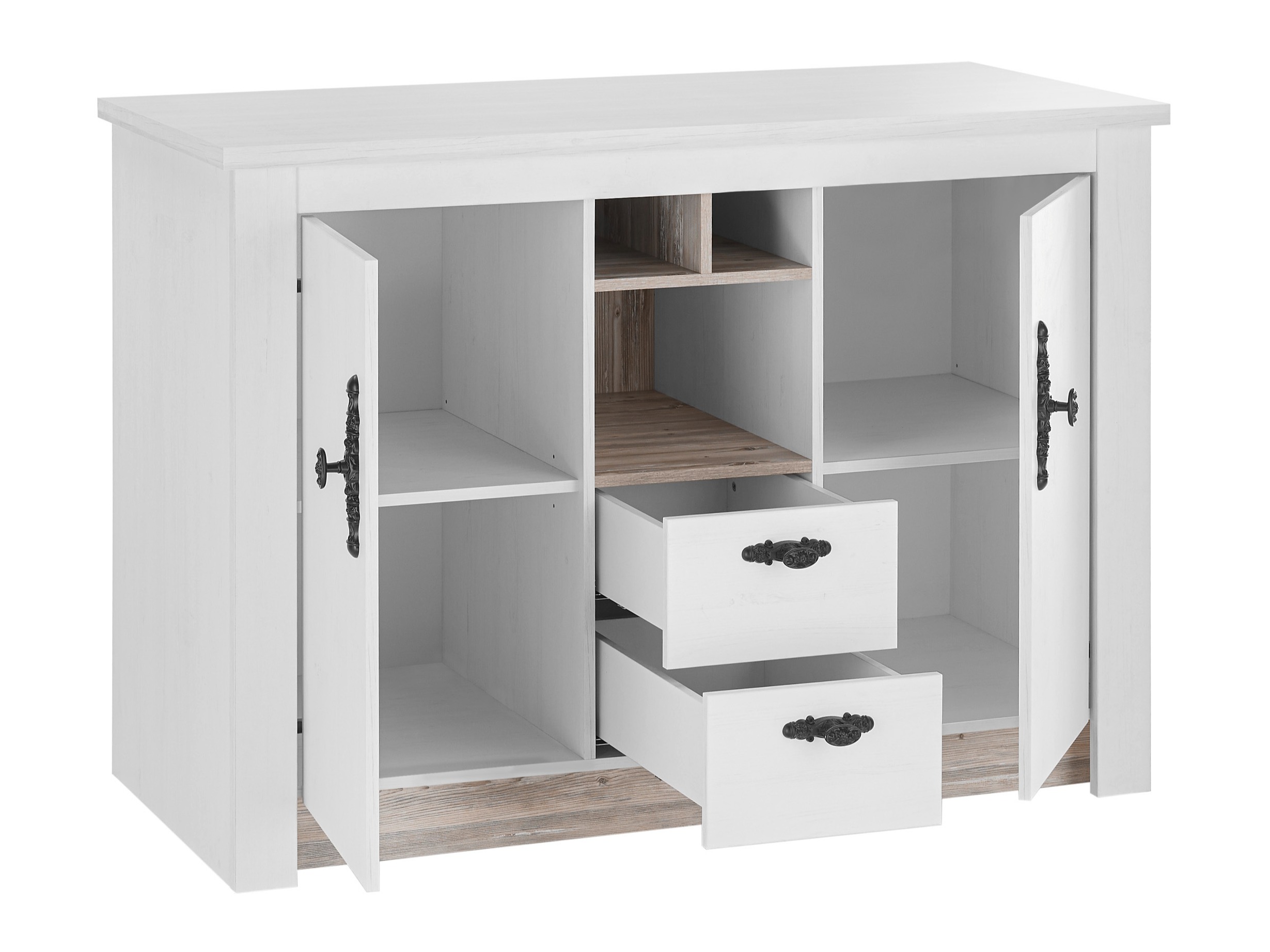 Mueble modular con cajón y puertas. Flora 100