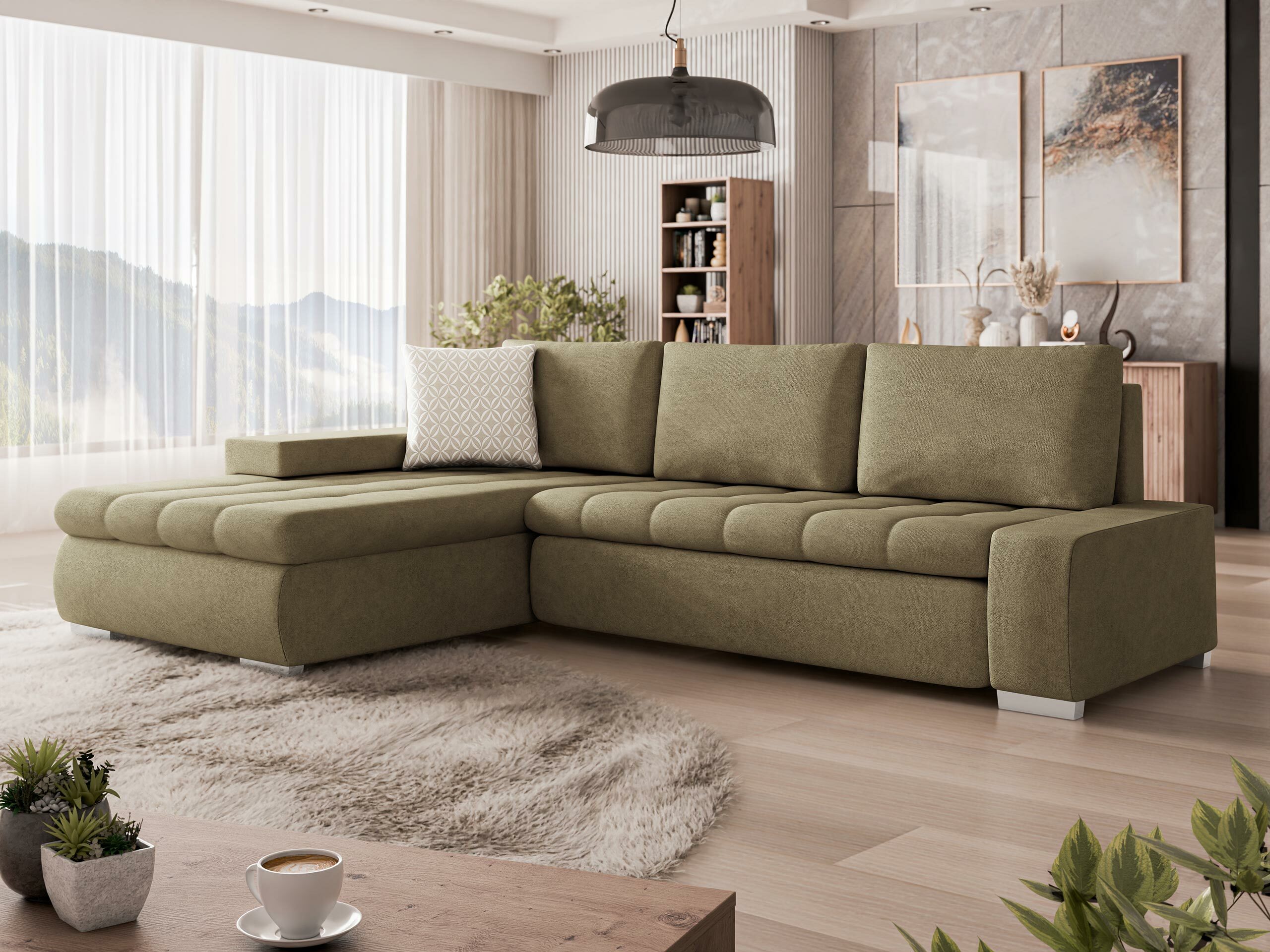 Sofá rinconero Comfivo 112 (Zetta 291 + Evo 27)