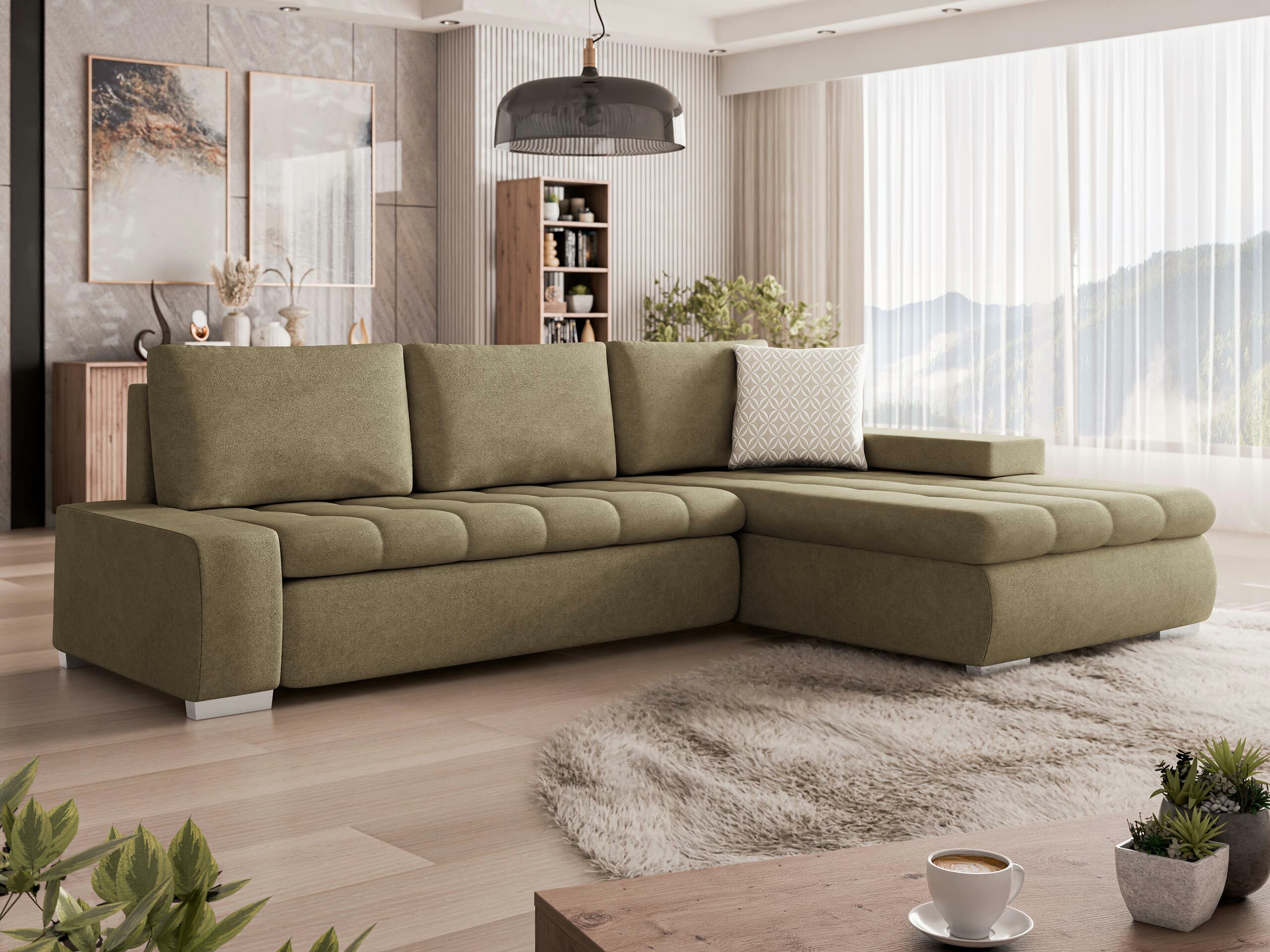 Sofá rinconero Comfivo 112 (Zetta 291 + Evo 27)