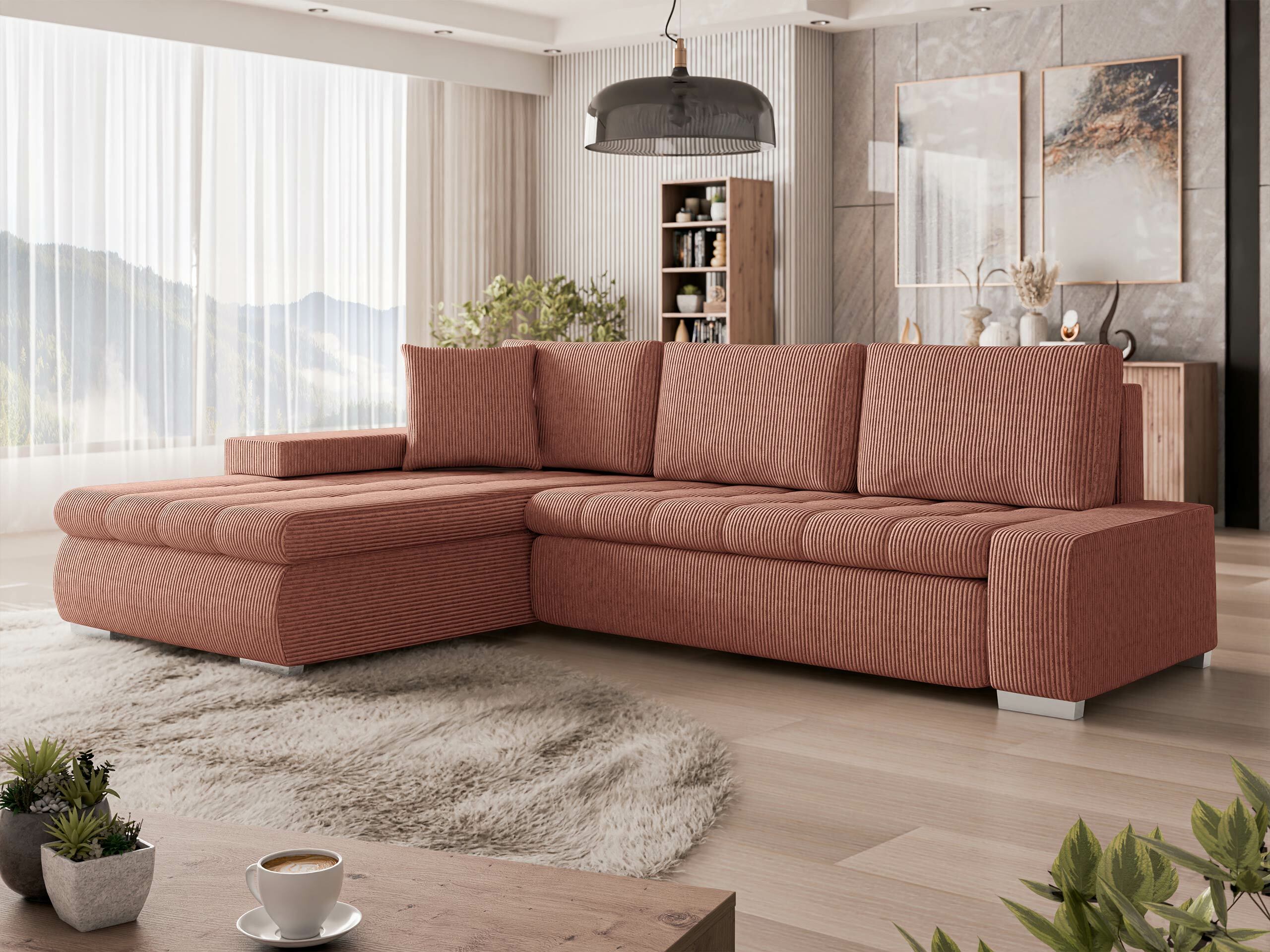 Sofá rinconero Comfivo Nitor (Uttario Velvet 2955 + Evo 28)