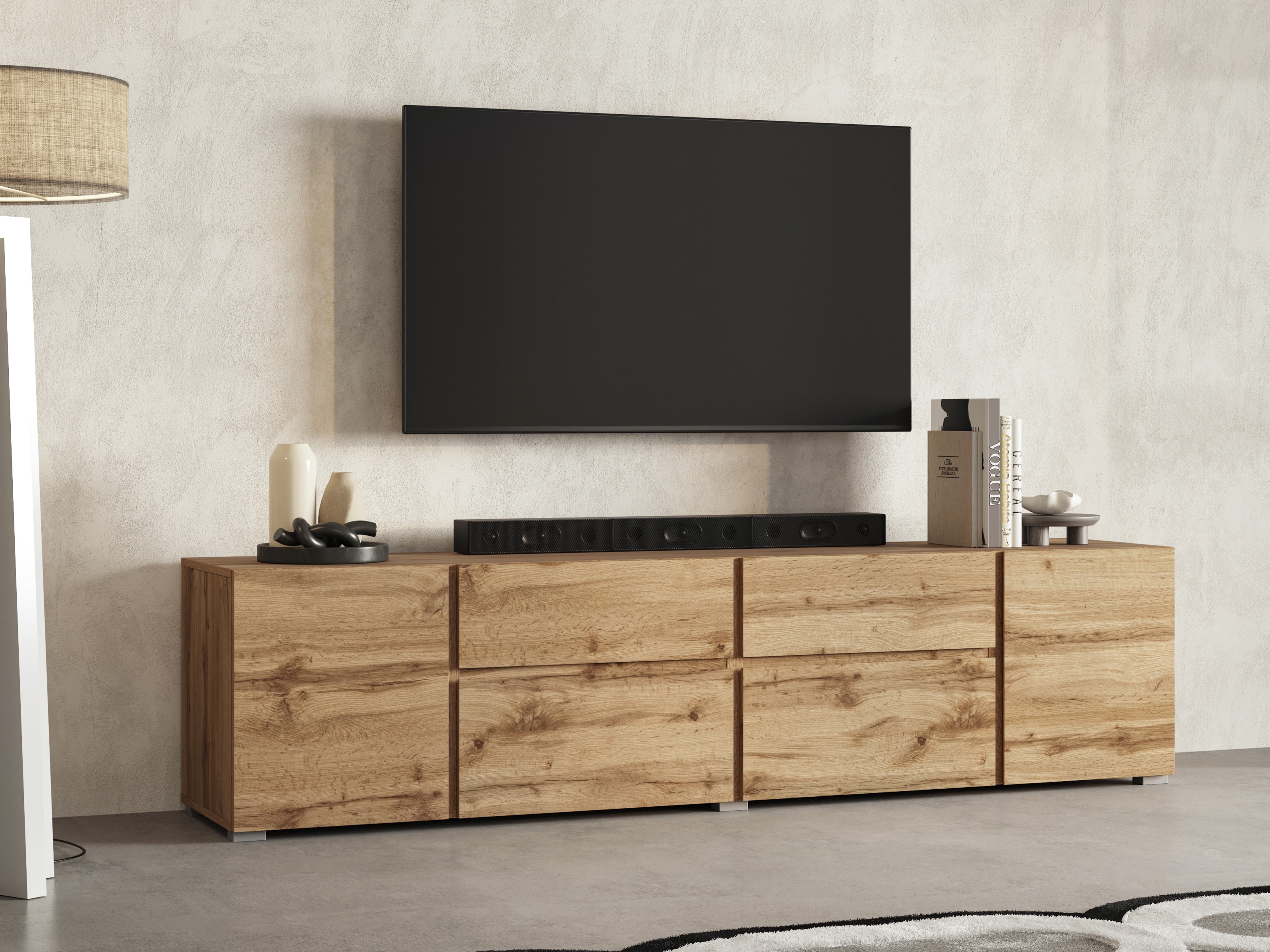 Mueble TV Elbleve 100 (Roble wotan)