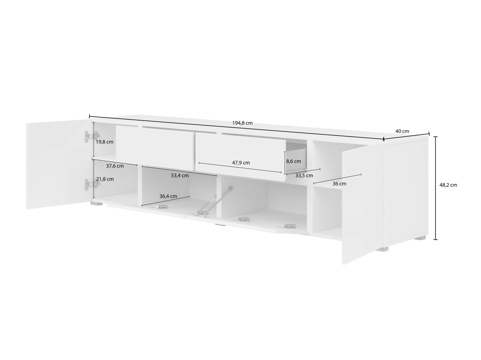 Mueble TV Elbleve 100 (Roble wotan)