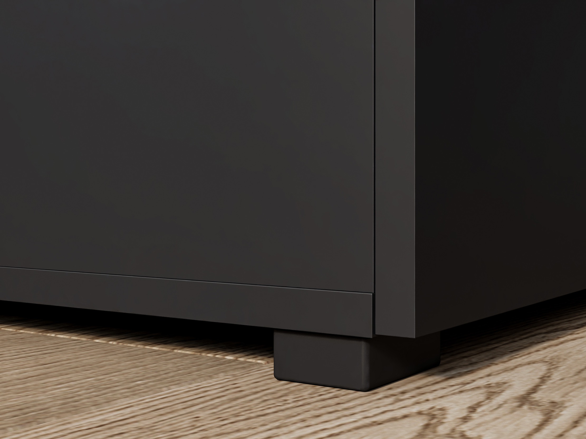 Conjunto de salón Elbleve 104 (Negro)