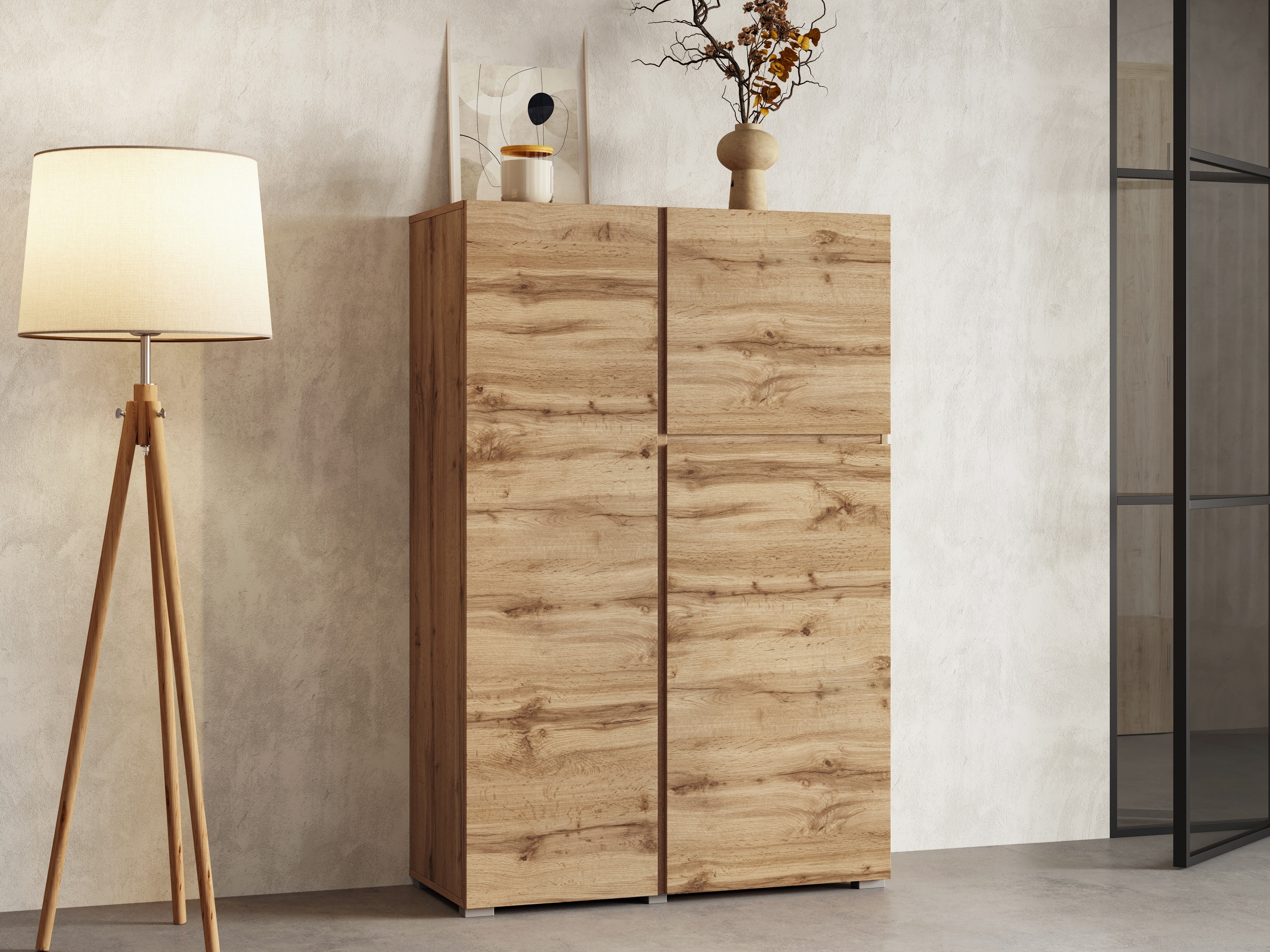 Estantería Elbleve 102 (Roble wotan)