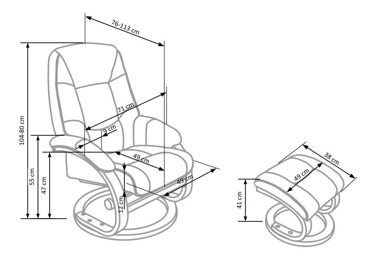 Sillón Houston 573 (Negro)