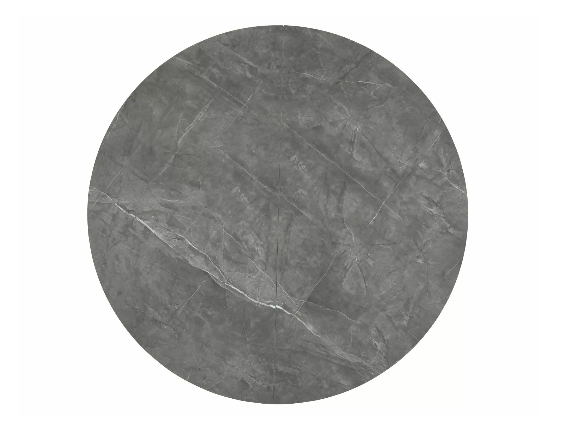 Mesa Detroit 920 (Mármol gris + Negro)