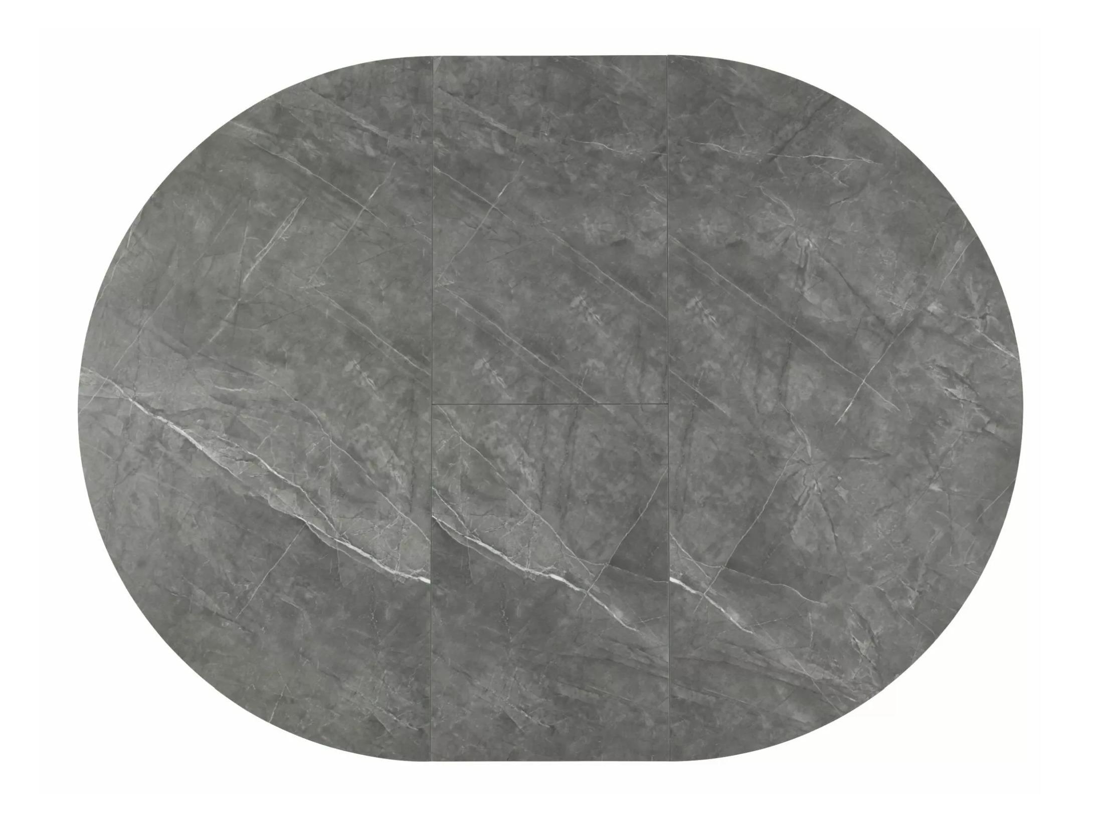 Mesa Detroit 920 (Mármol gris + Negro)