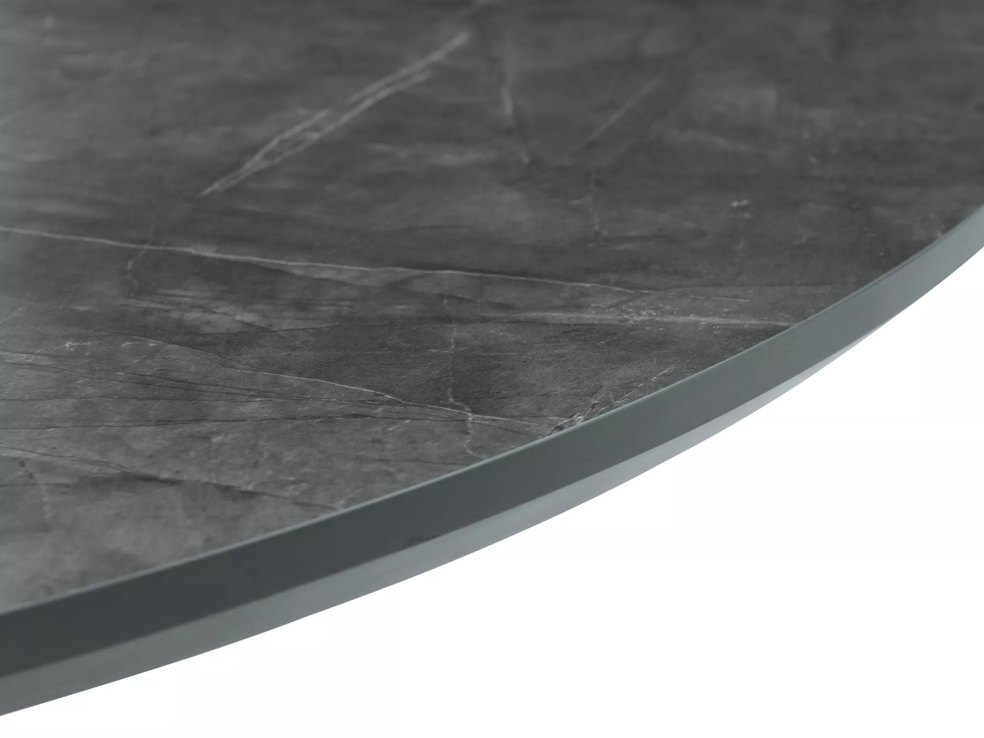 Mesa Detroit 920 (Mármol gris + Negro)