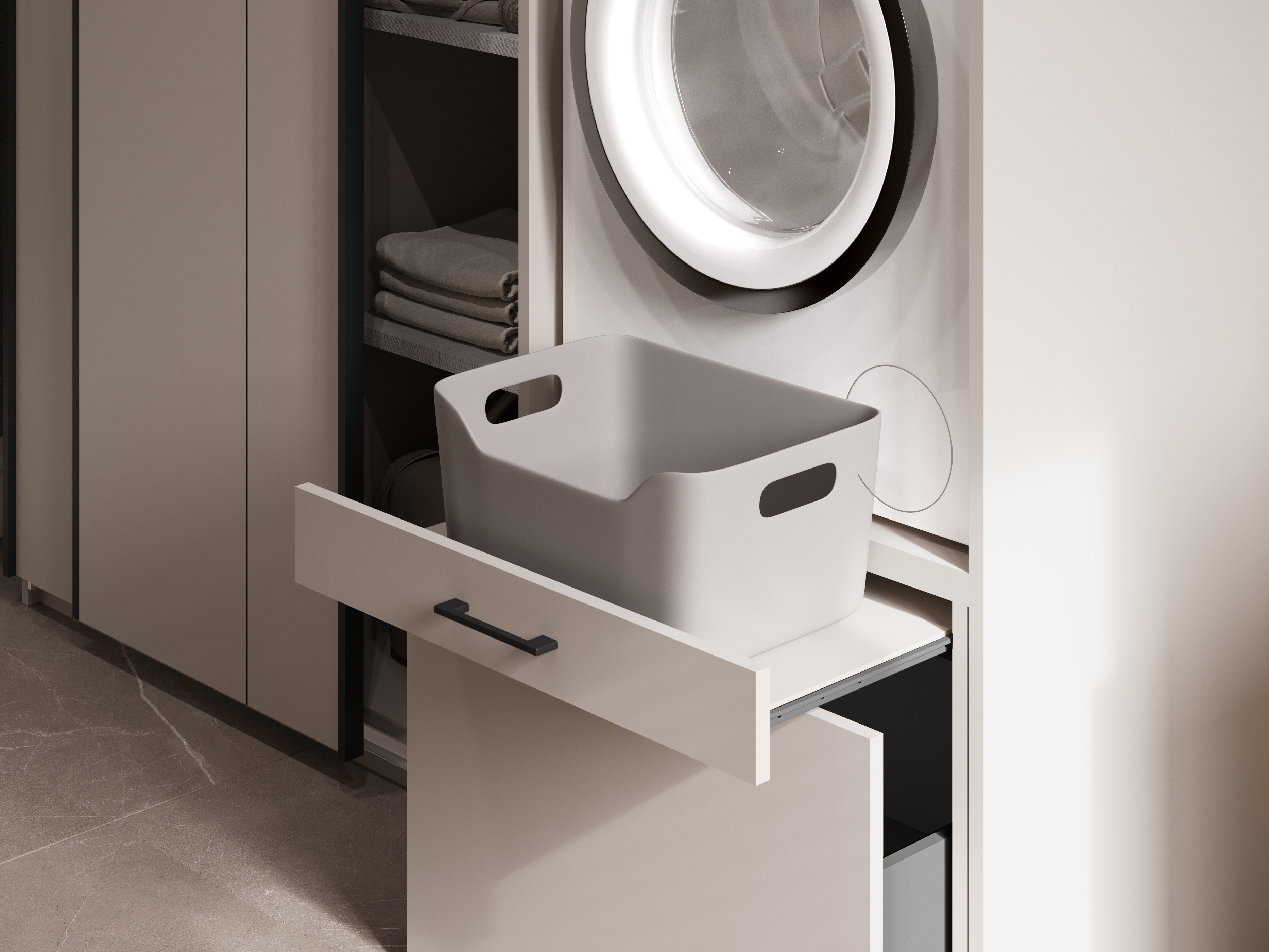 Estantería para baño Novdele 102 (Cachemira)