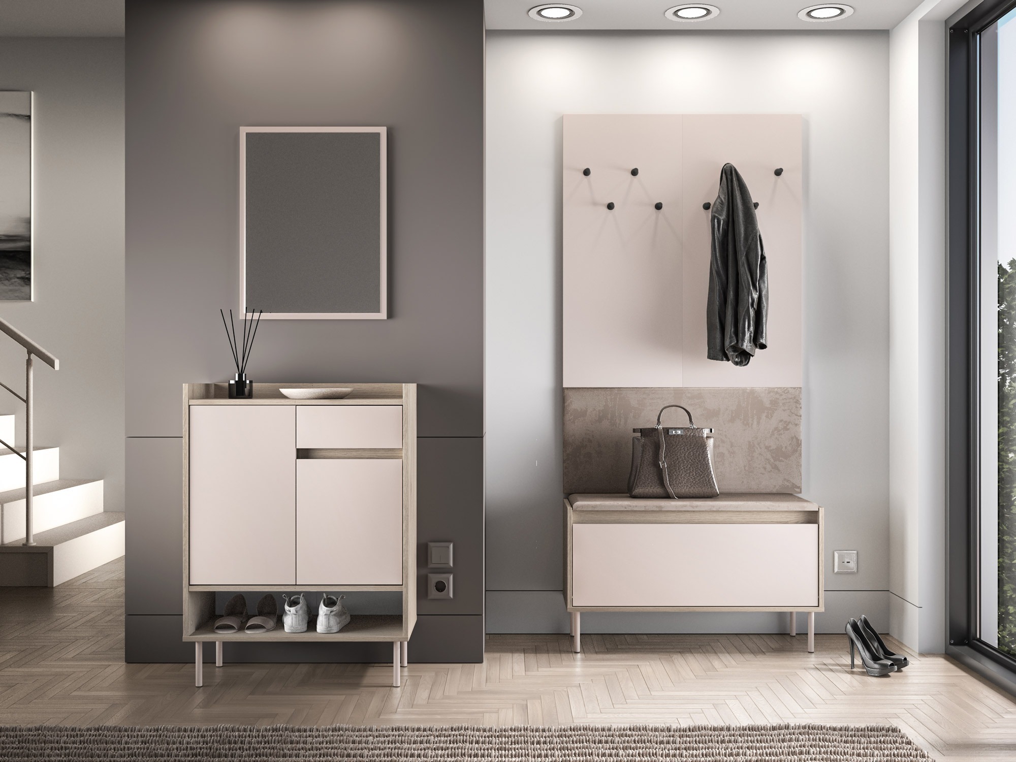 Conjunto para recibidor Tivorlo 112