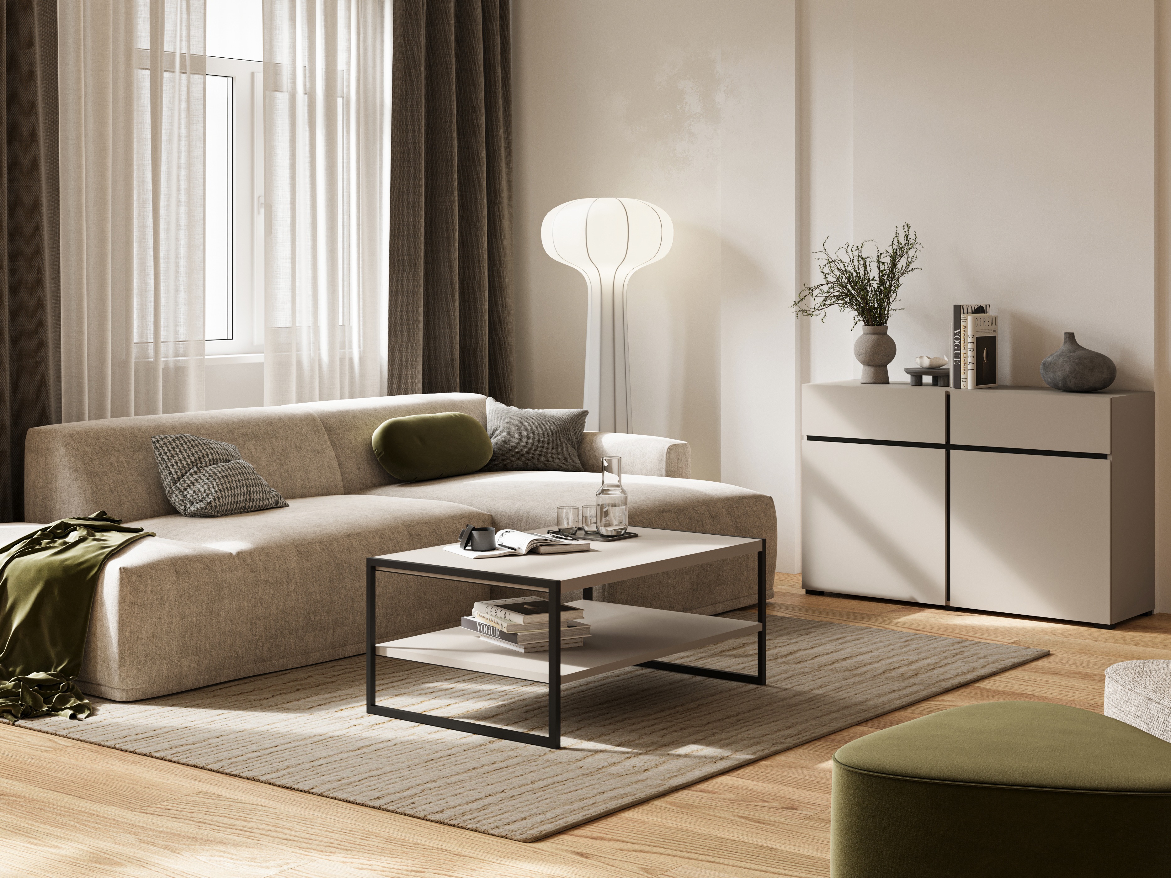 Mesa de centro Austin 381 (Congo + Negro)