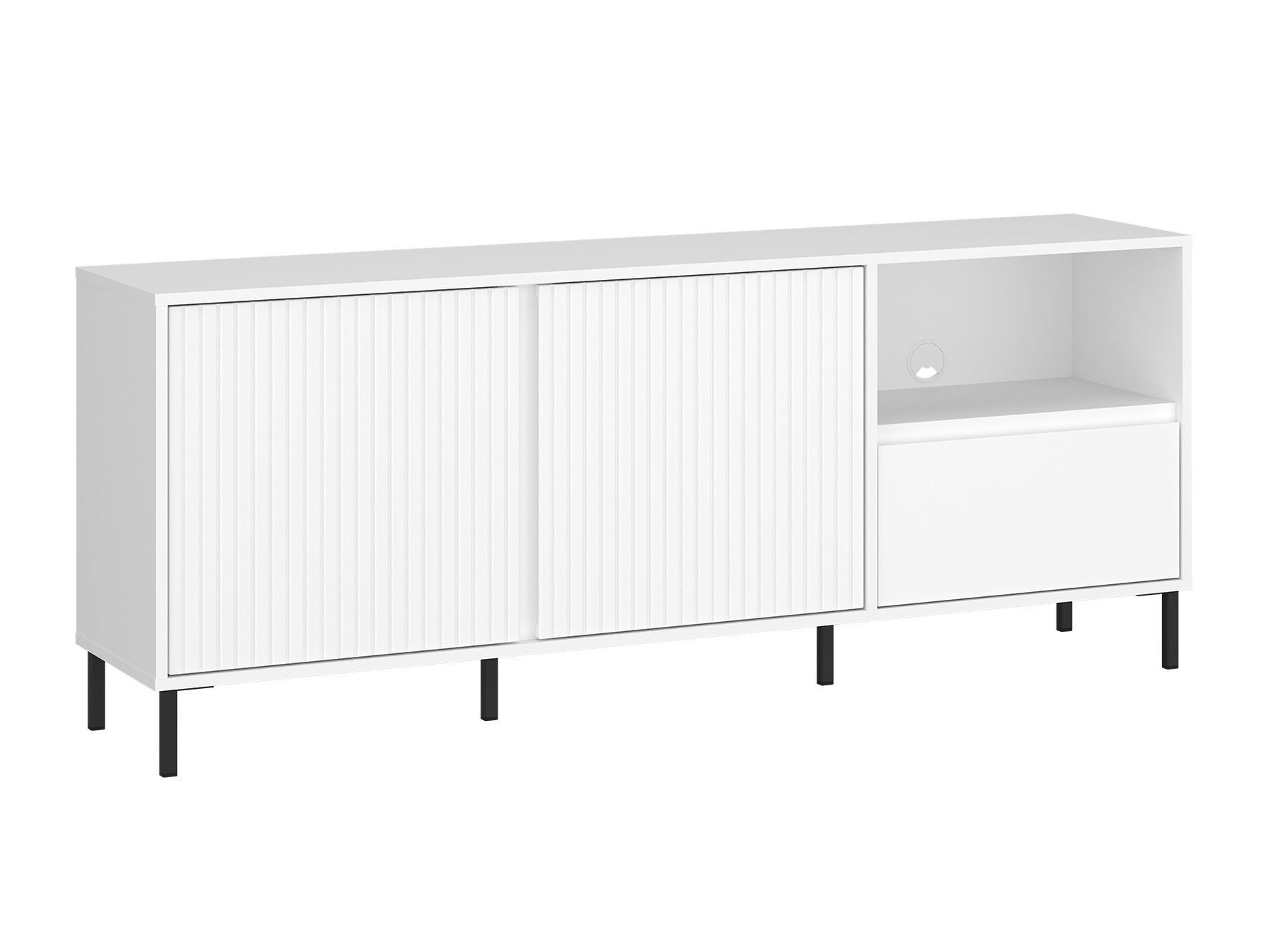 Mueble TV Ruvrevi 100 (Blanco)