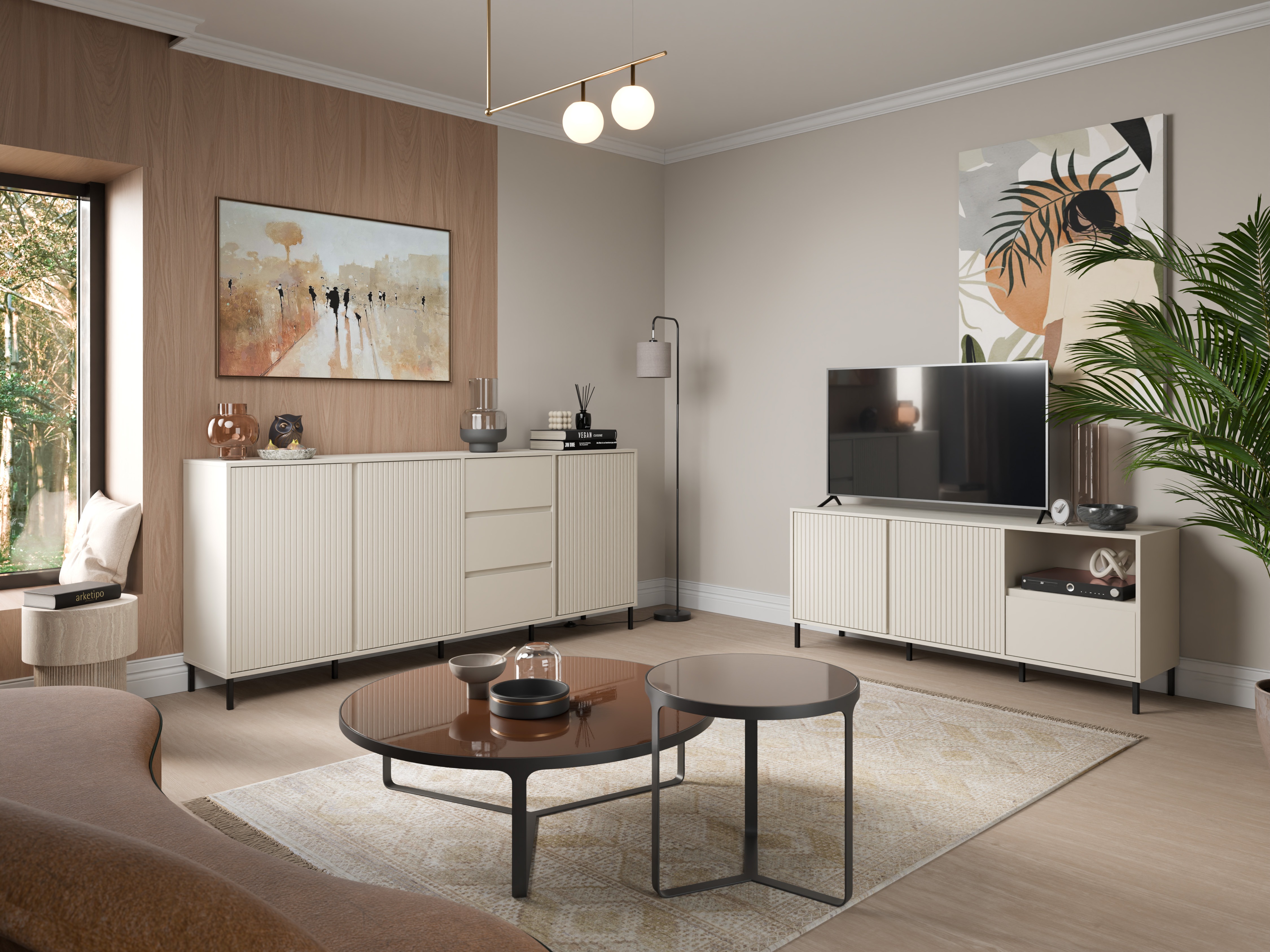 Mueble TV Ruvrevi 100 (Cachemira)