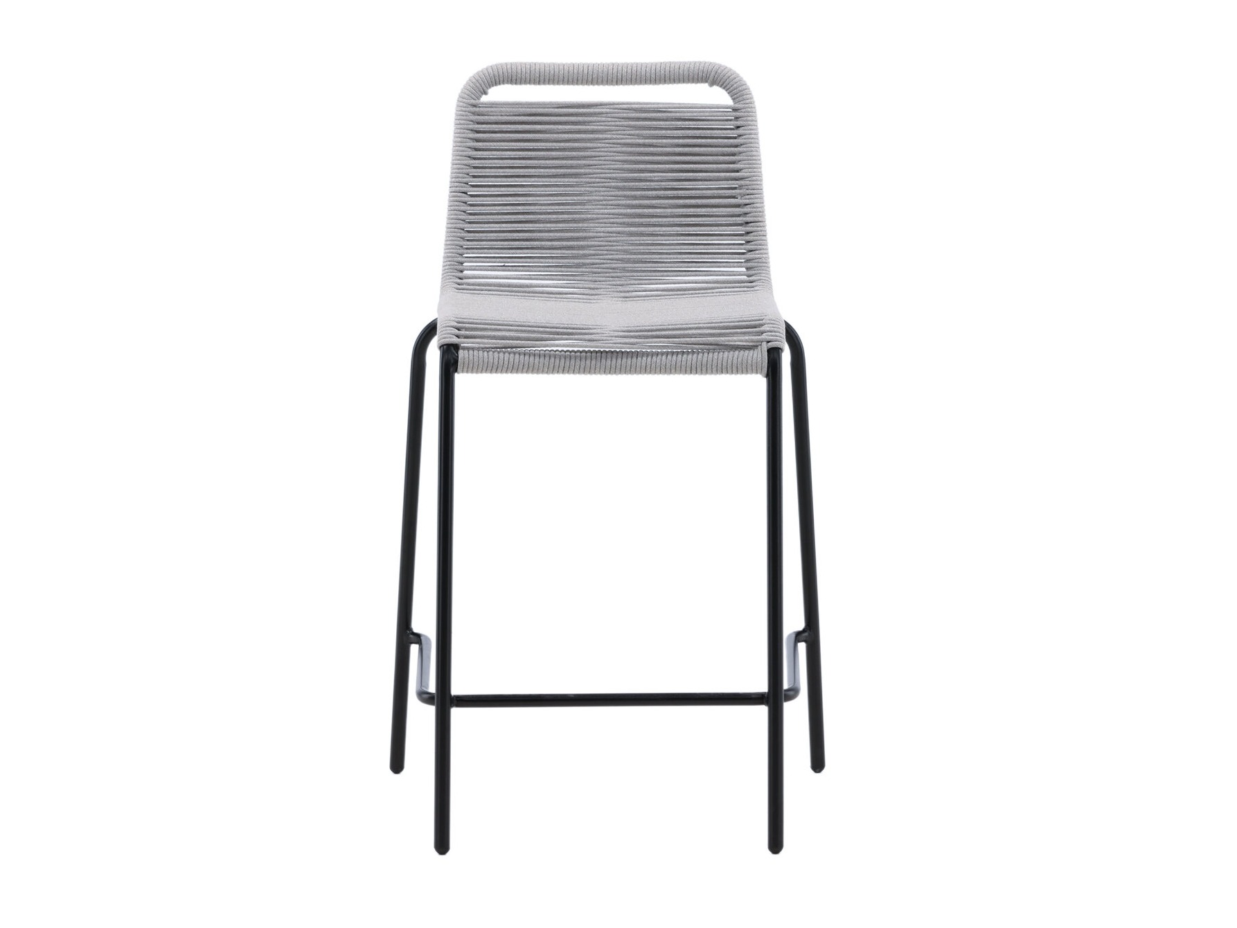 Silla para barra de exterior Dallas 3398 (Gris claro)