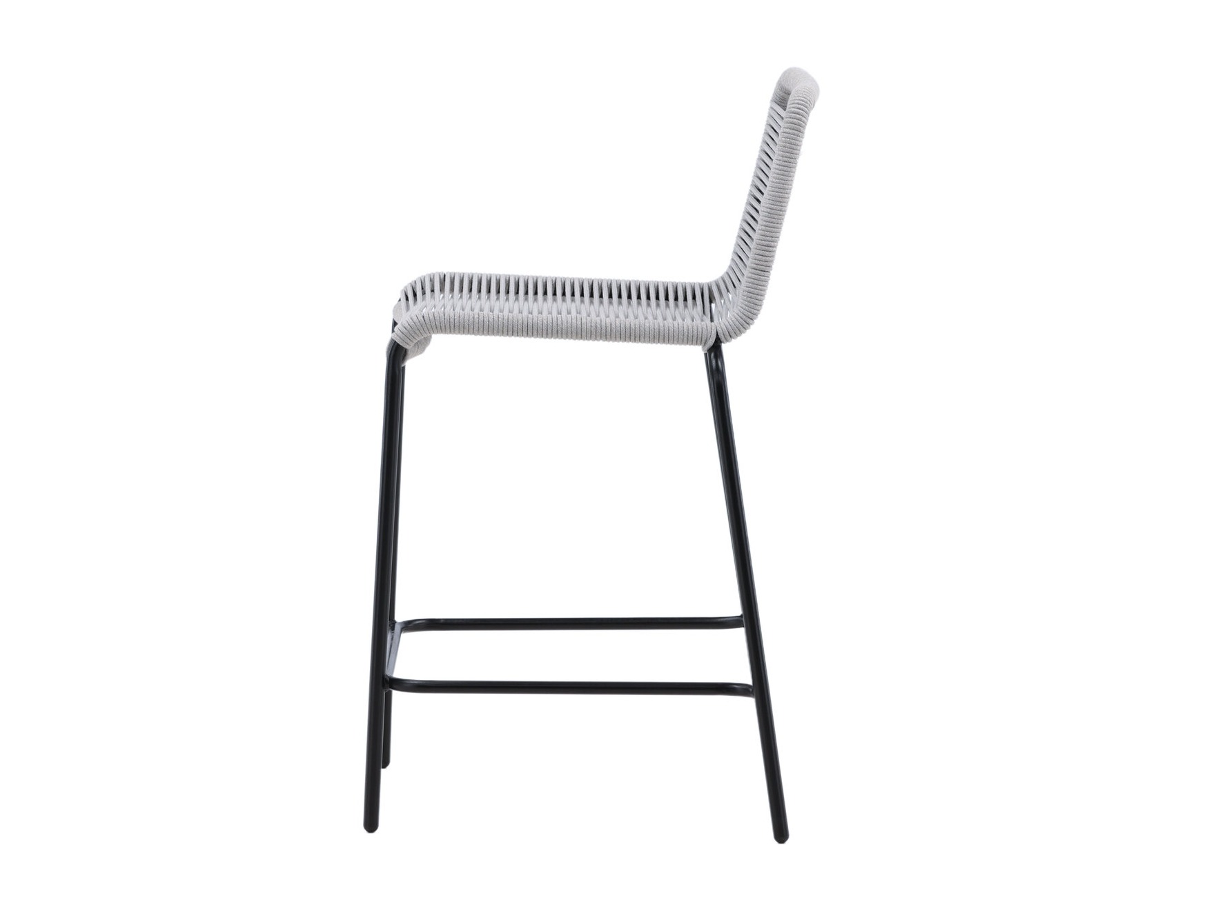 Silla para barra de exterior Dallas 3398 (Gris claro)
