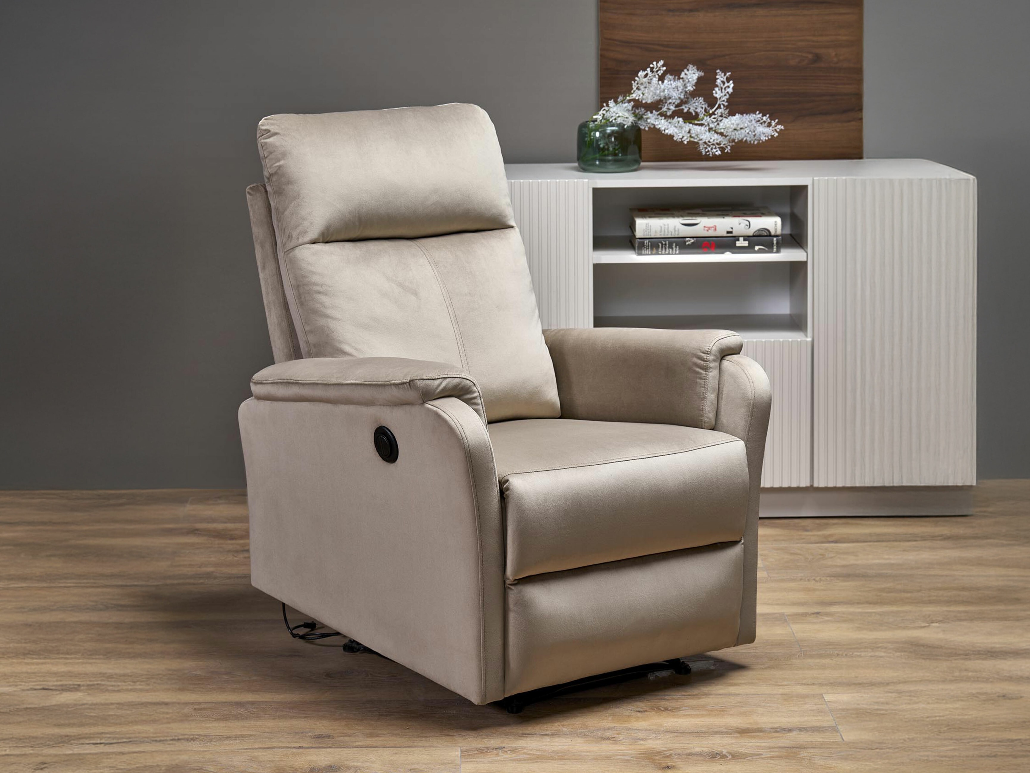 Sillón reclinable Houston 2081 (Beige)