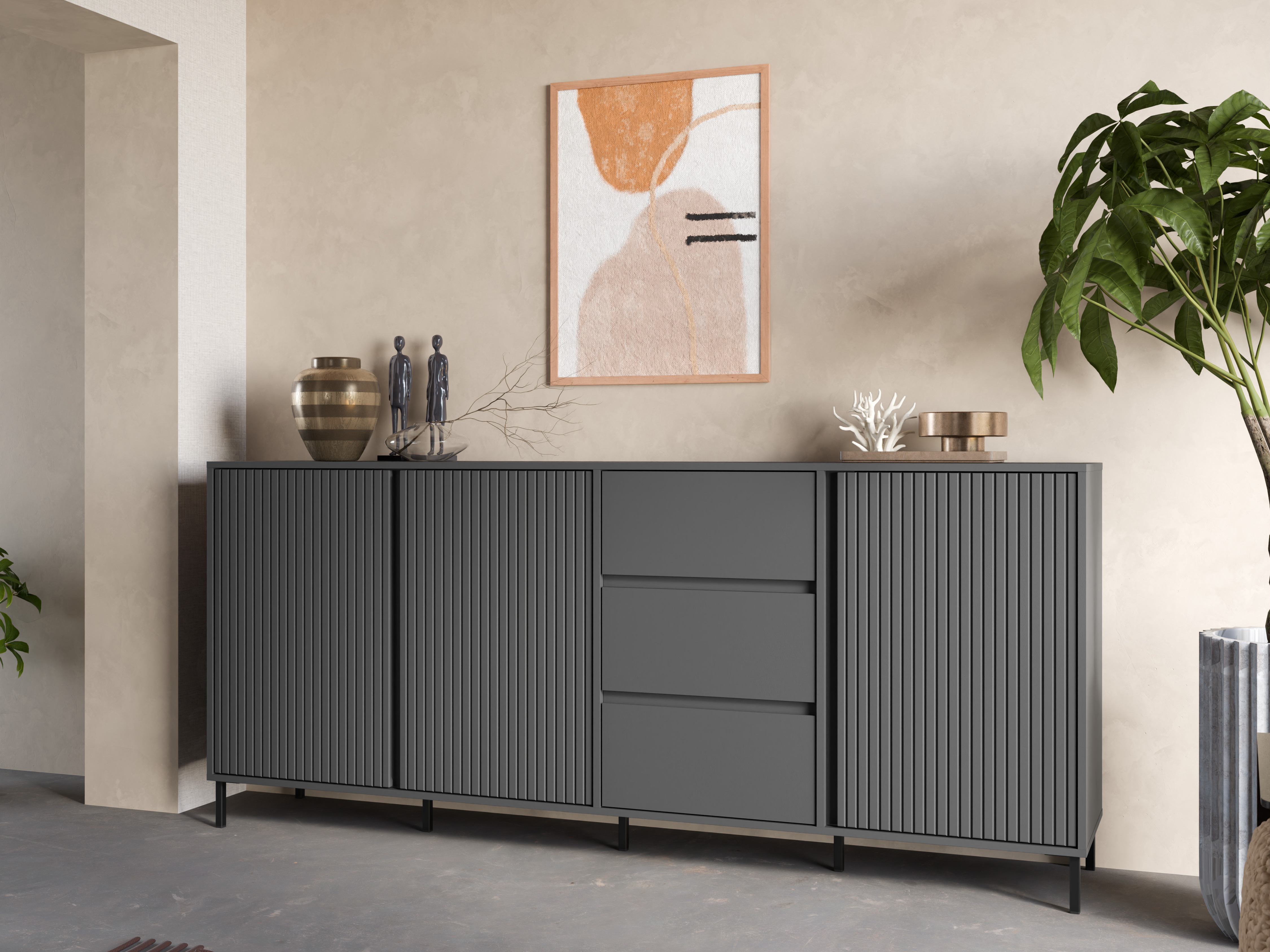 Cómoda Ruvrevi 103 (Antracita)