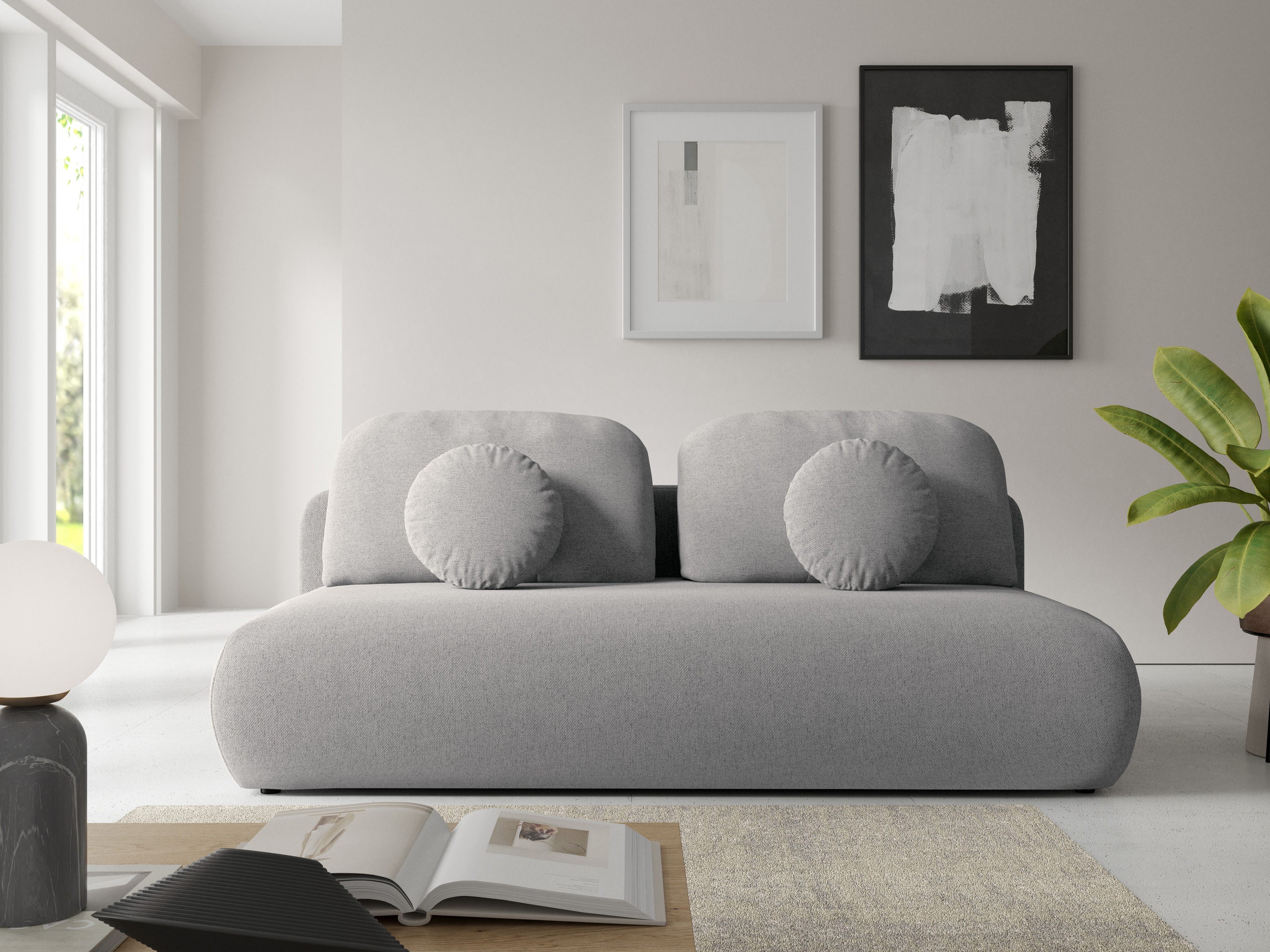 Sofá cama Arcadia 102 (Neve 83)