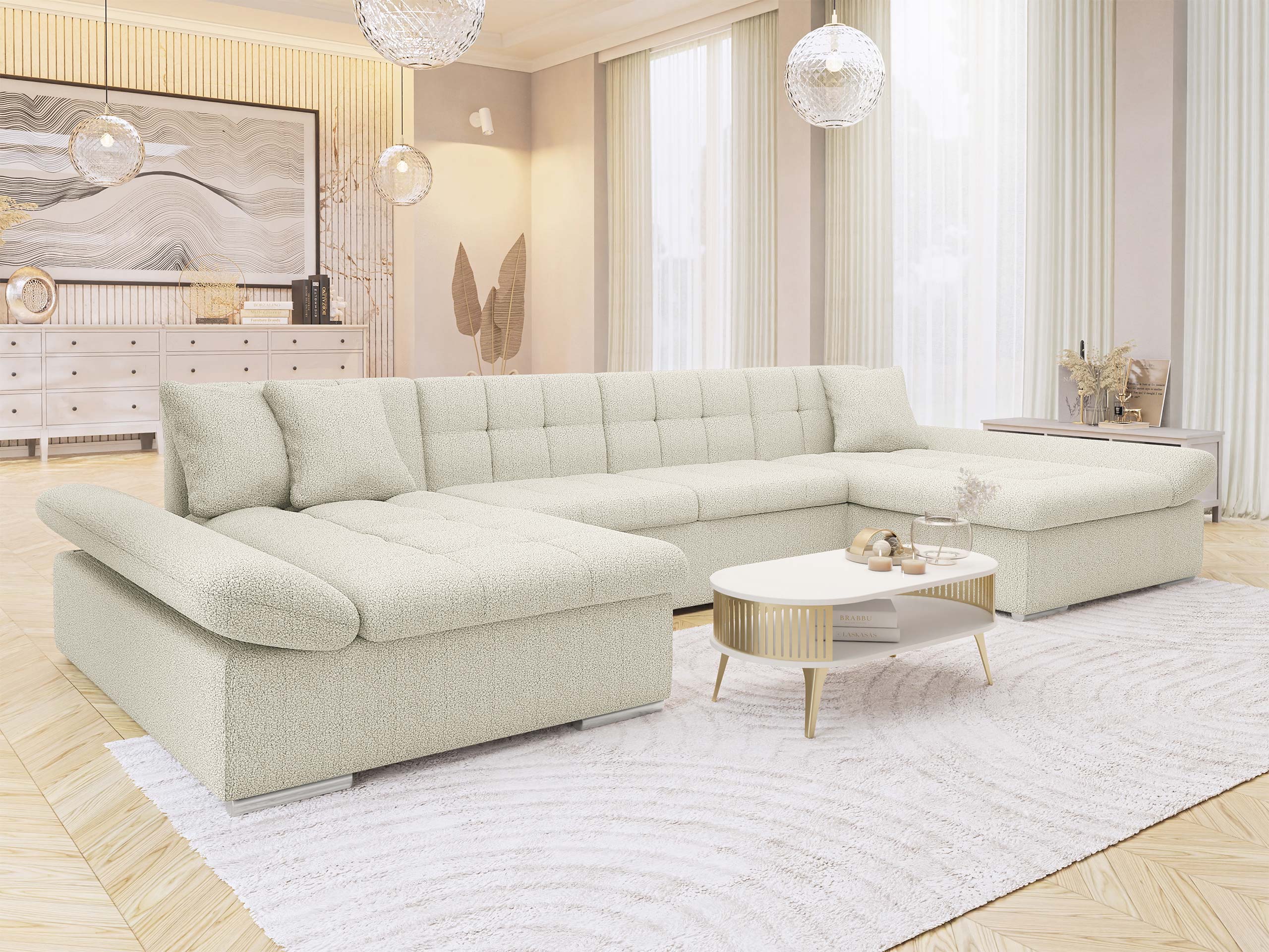 Sofá rinconero Comfivo Ficus II (Manza 04)