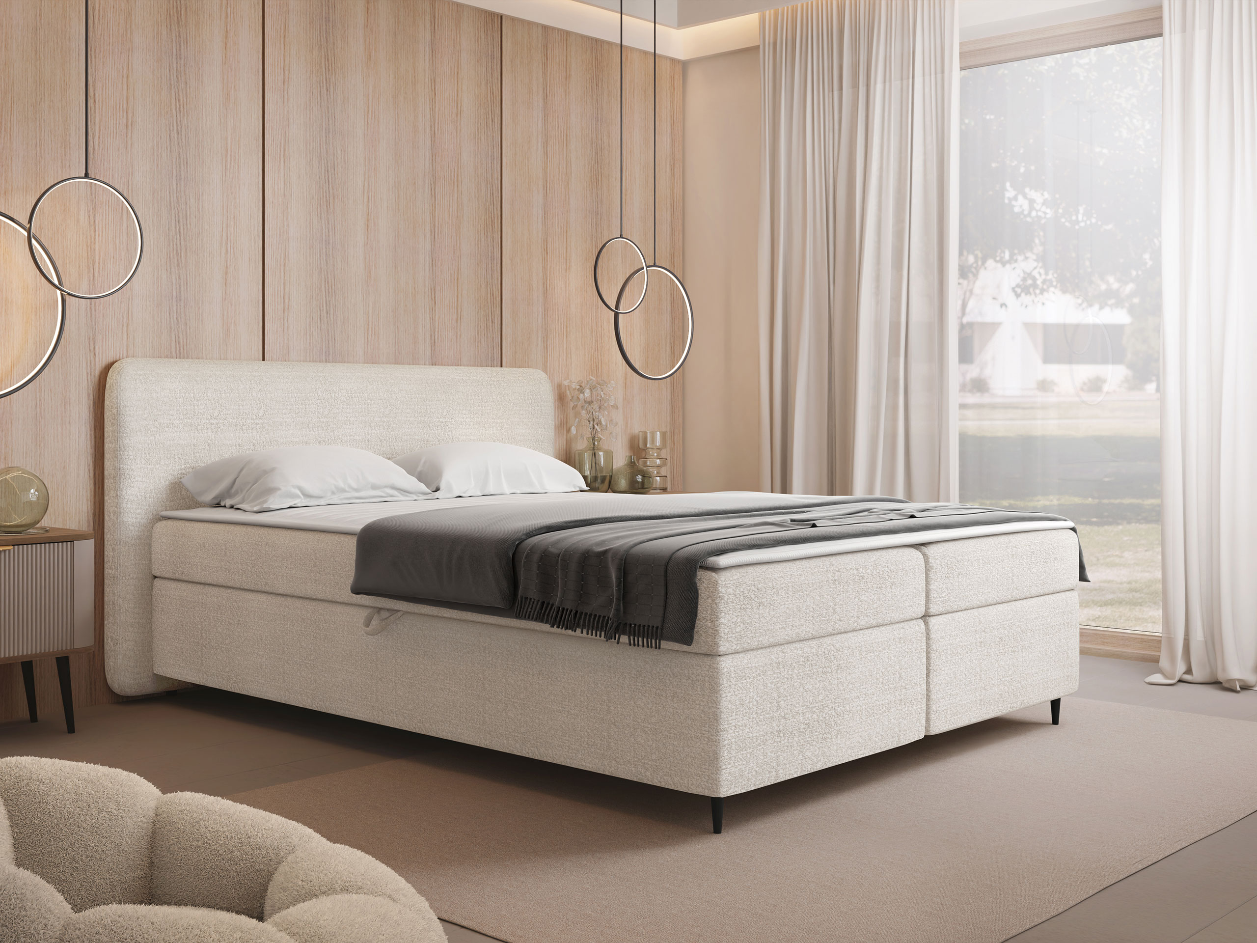 Cama continental Stonecrest 108 (Taro 05)