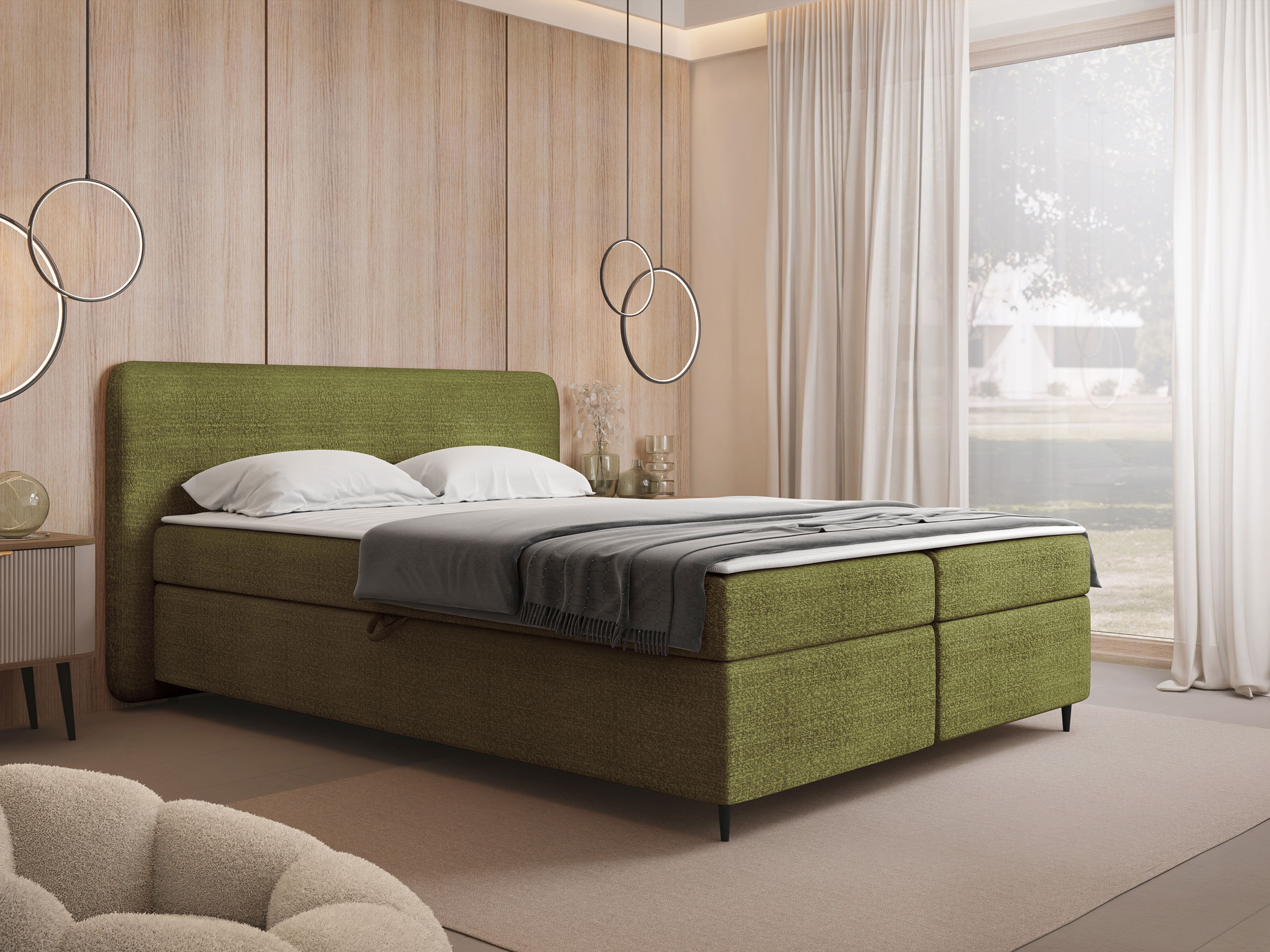 Cama continental Stonecrest 108 (Taro 33)