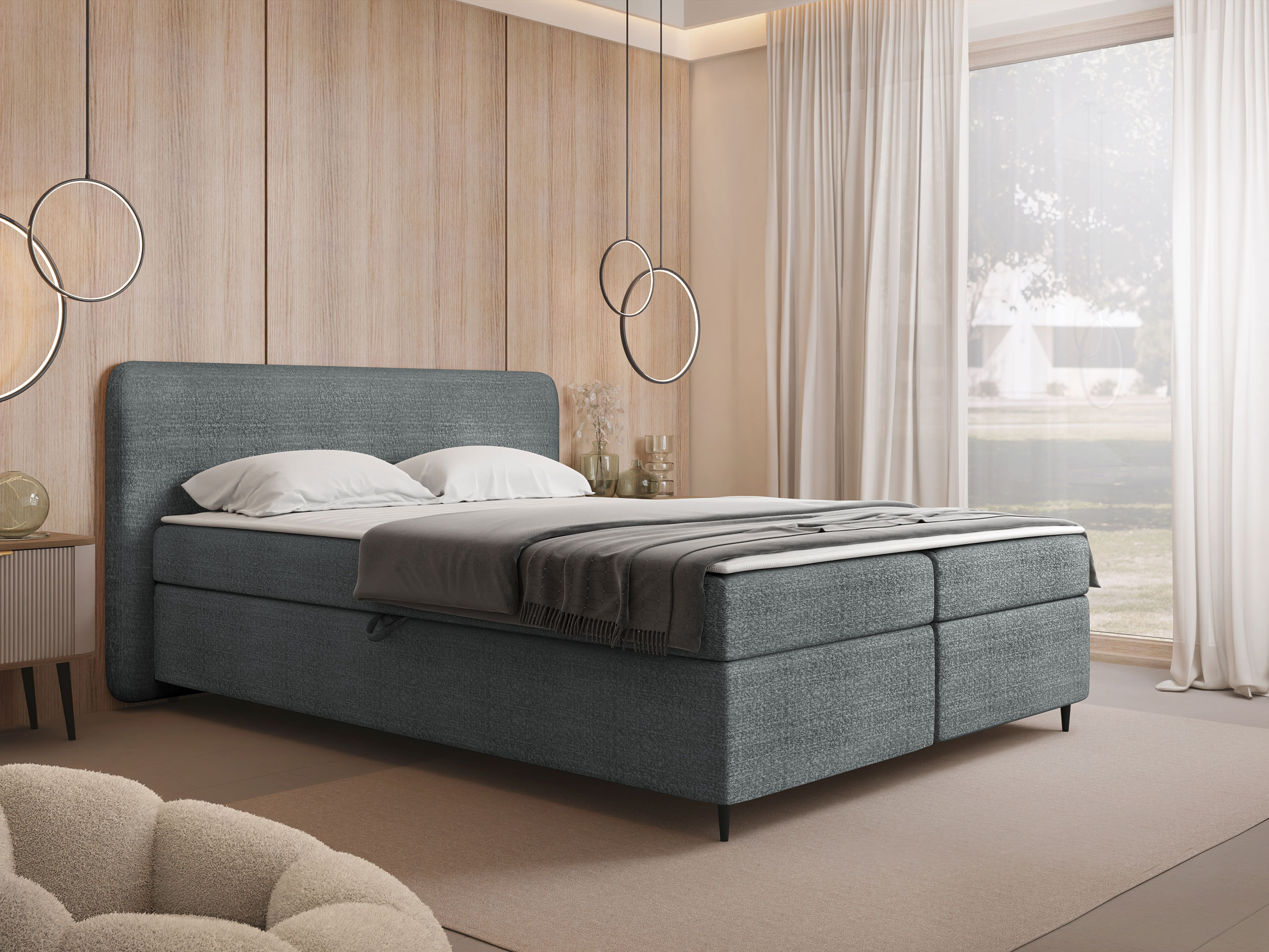 Cama continental Stonecrest 108 (Taro 98)