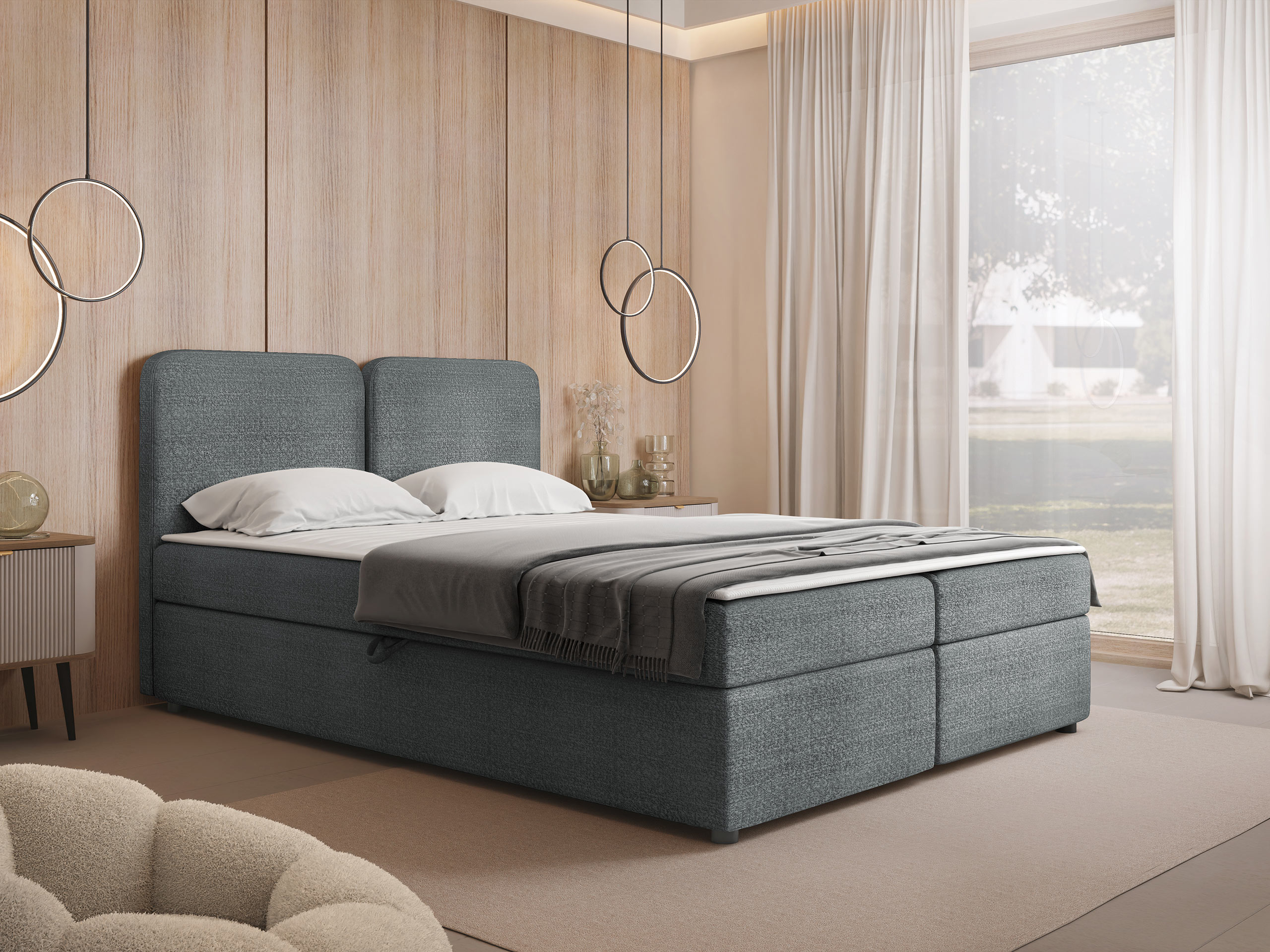Cama continental Stonecrest 109 (Taro 98)