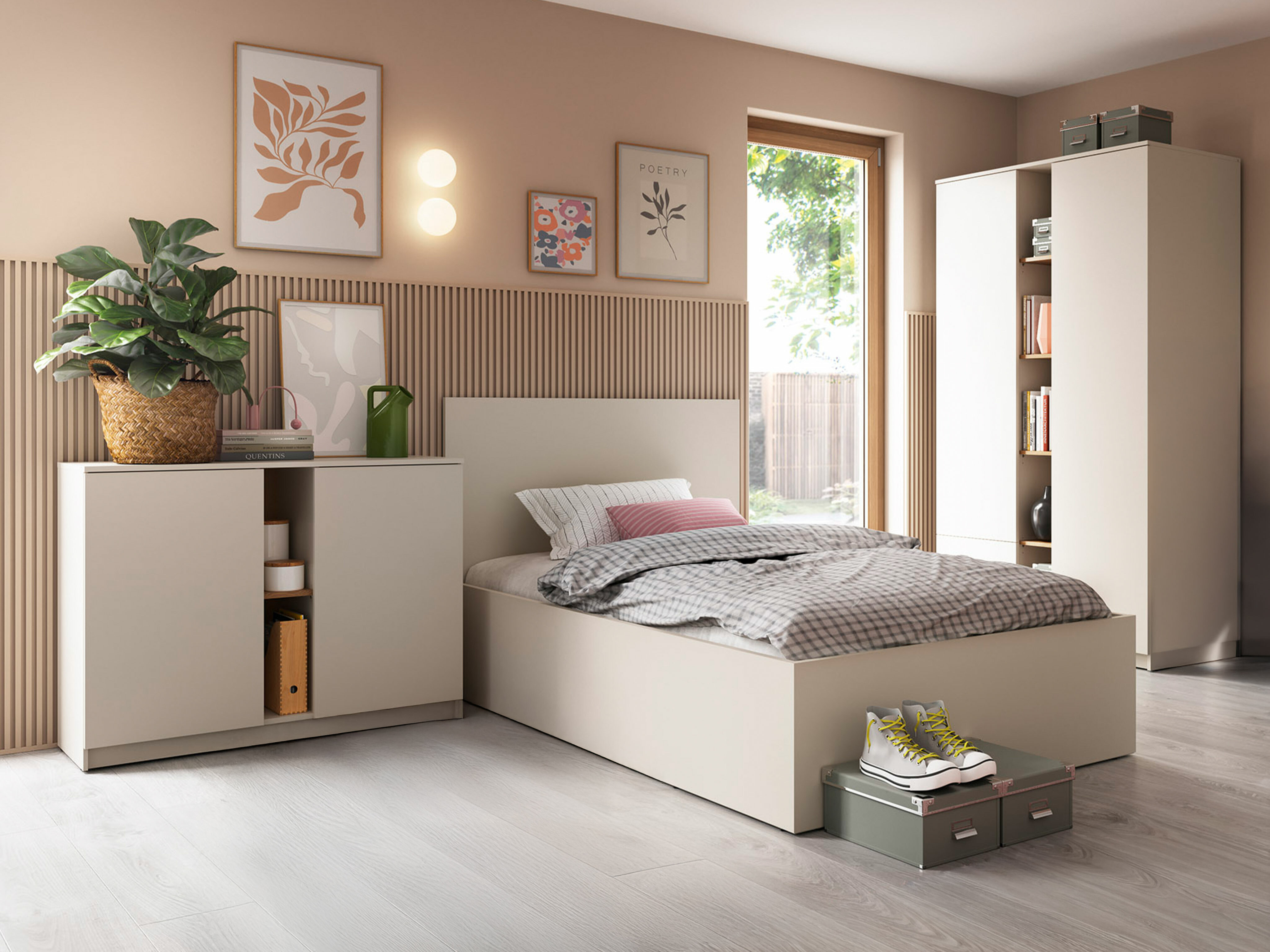 Conjunto de dormitorio Ferferu 110
