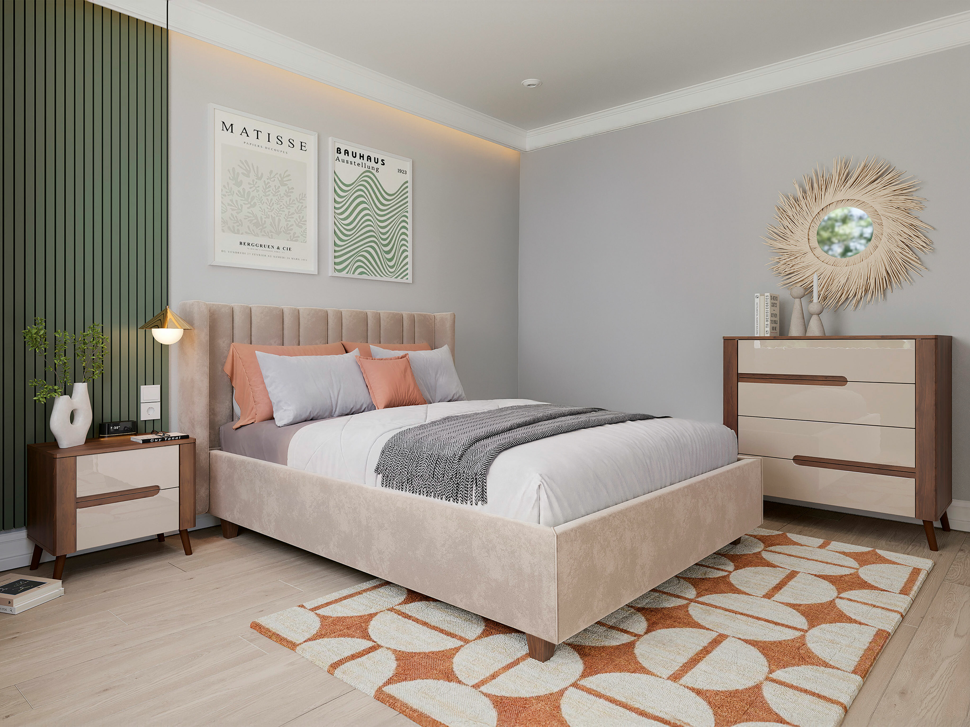 Conjunto de dormitorio Tivnove 106