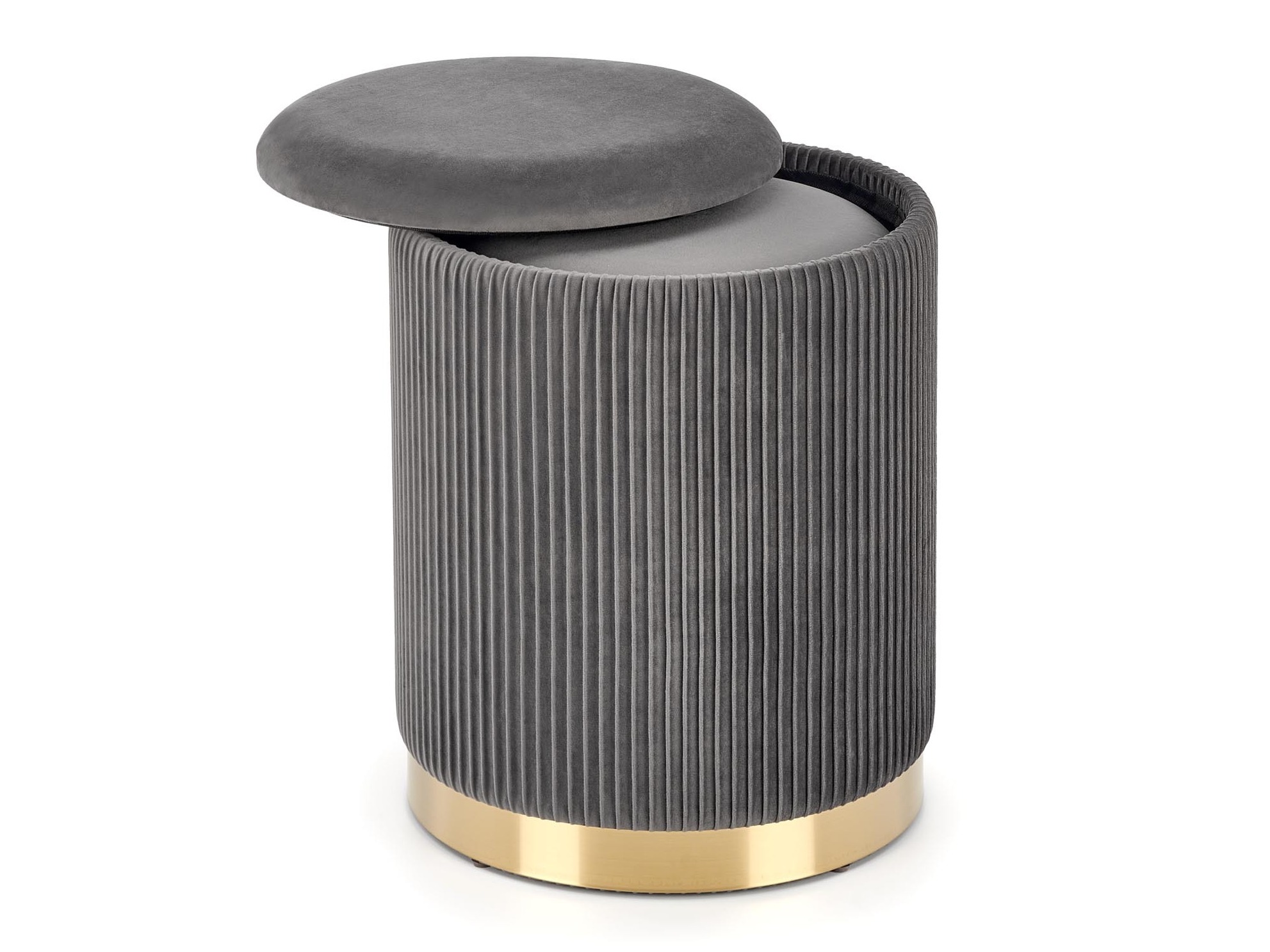 Conjunto de pufs Houston 1153 (Gris)